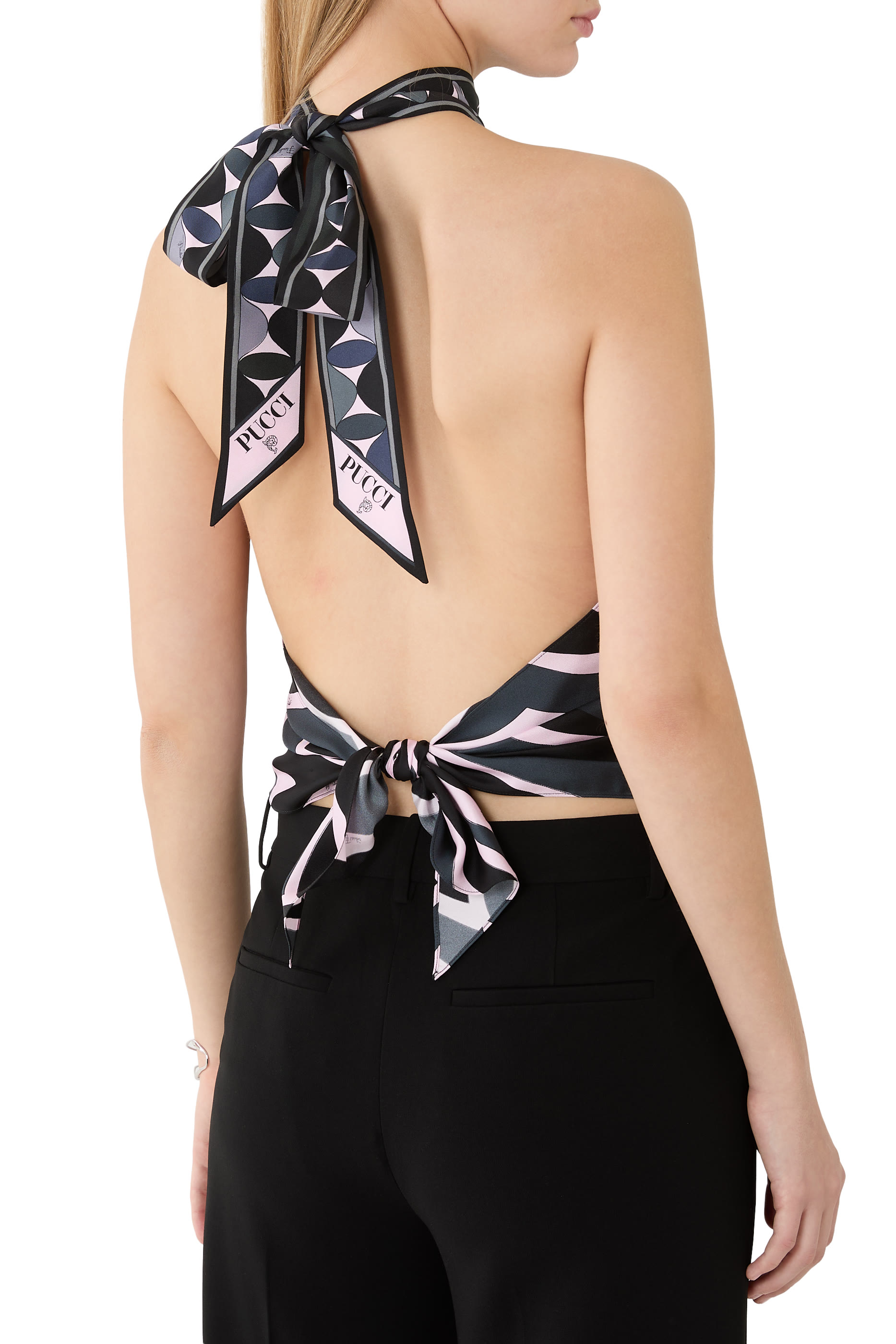 بلوزة بلا أكمام بطبعة لابيرينتو