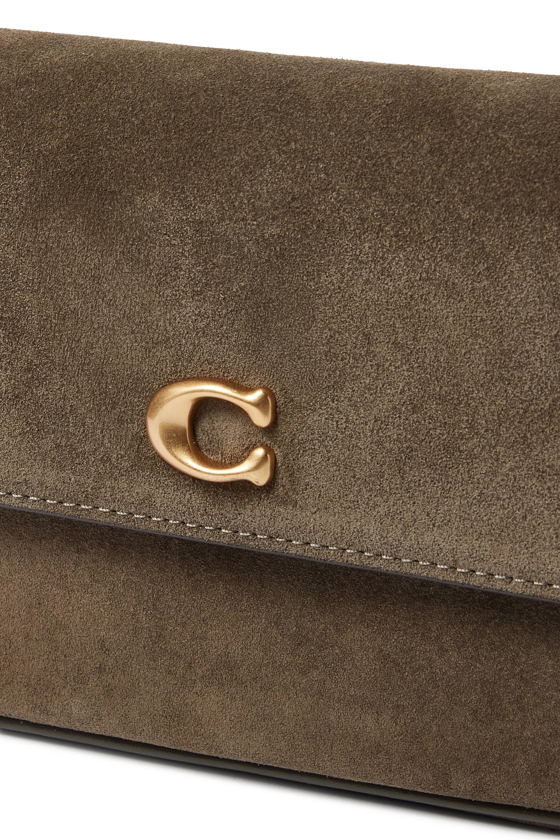 حقيبة بروك بغطاء قلاب وحمالة سلسلة