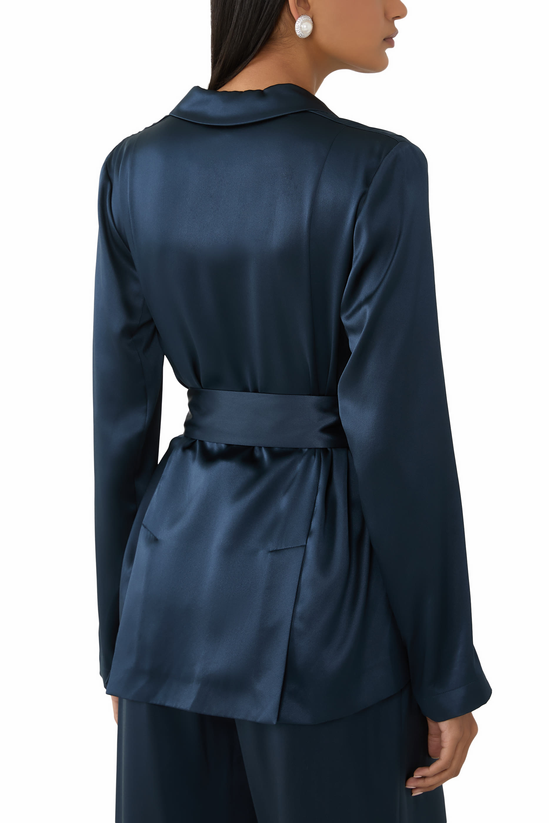 جاكيت آرتشر حرير ساتان