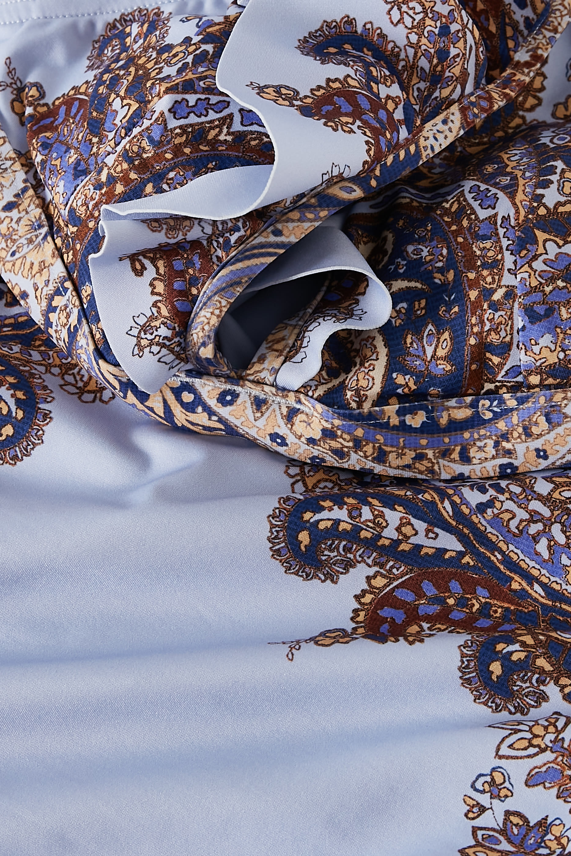 بدلة سباحة أوتي قطعة واحدة بكشكش