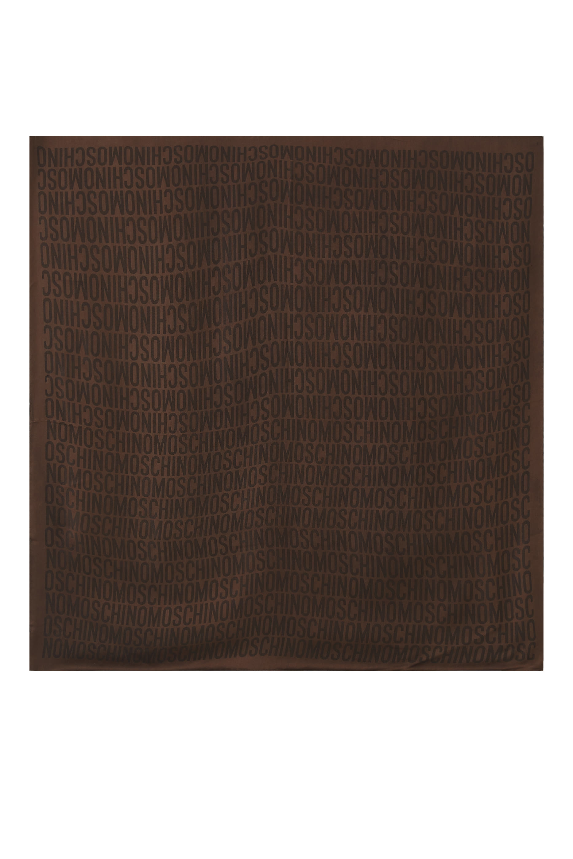 وشاح حرير بنقشة شعار الماركة جاكار