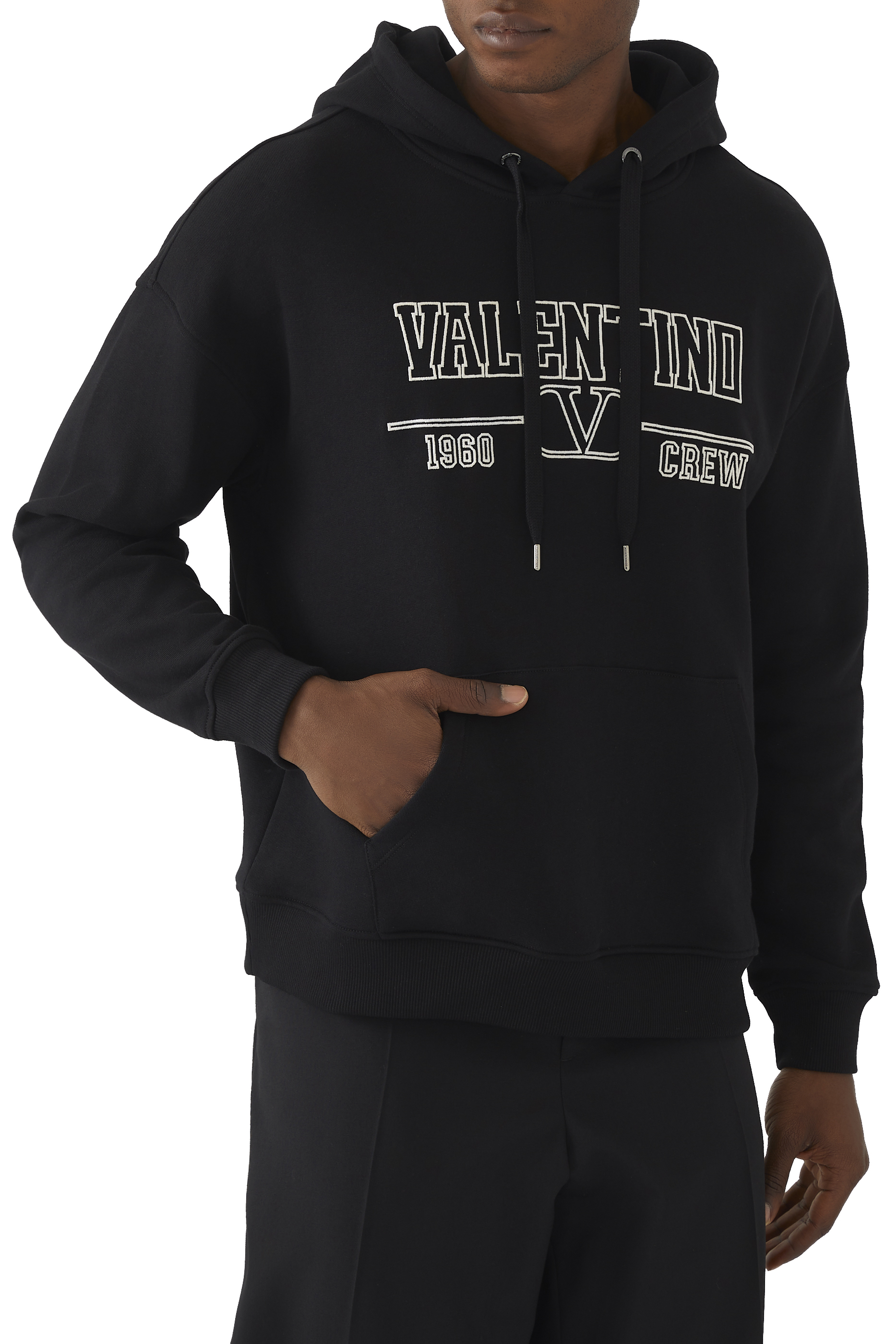 Valentino Garavani V Crew Hoodie