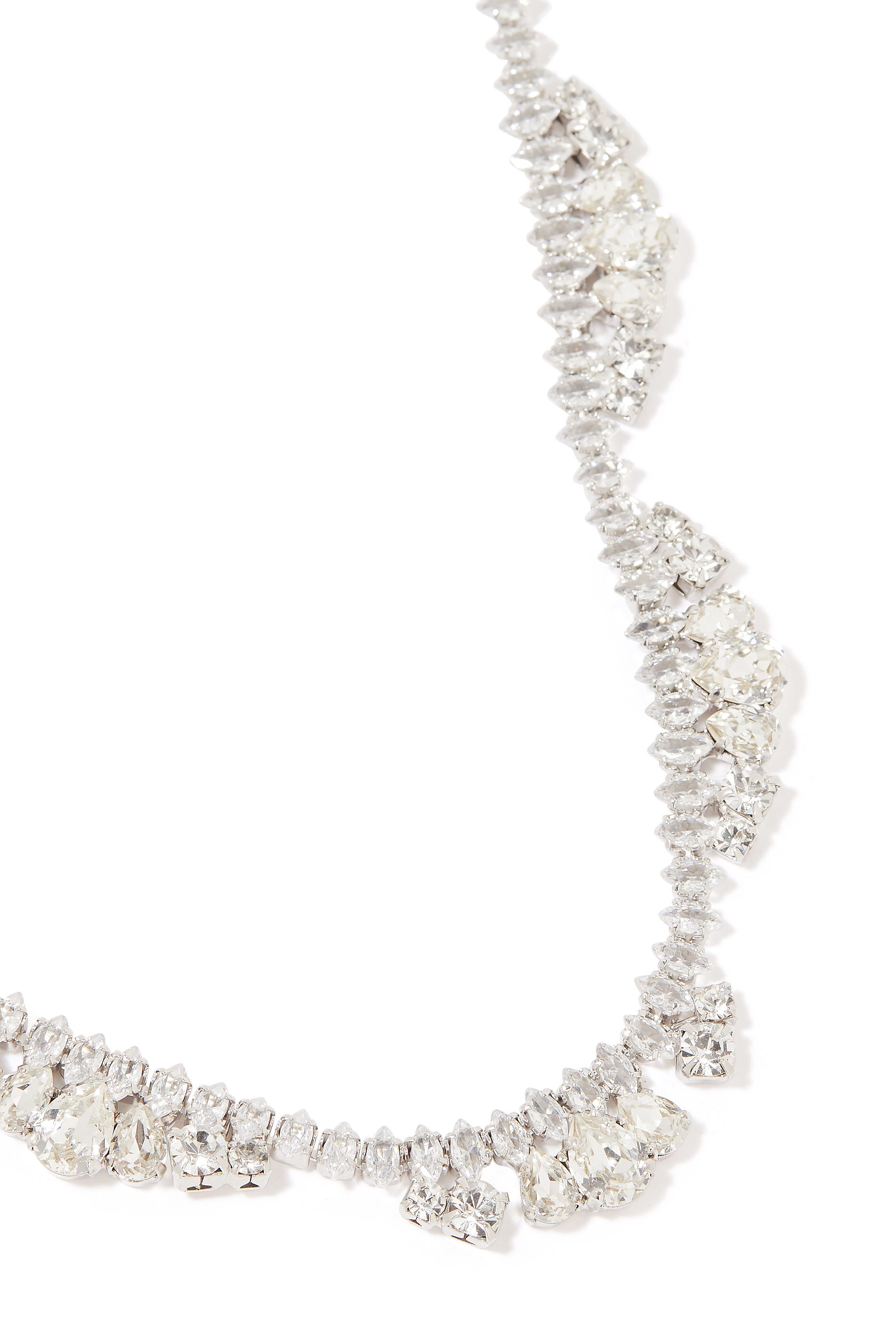 قلادة آي شوز يو مرصعة بالكريستال اروديوم