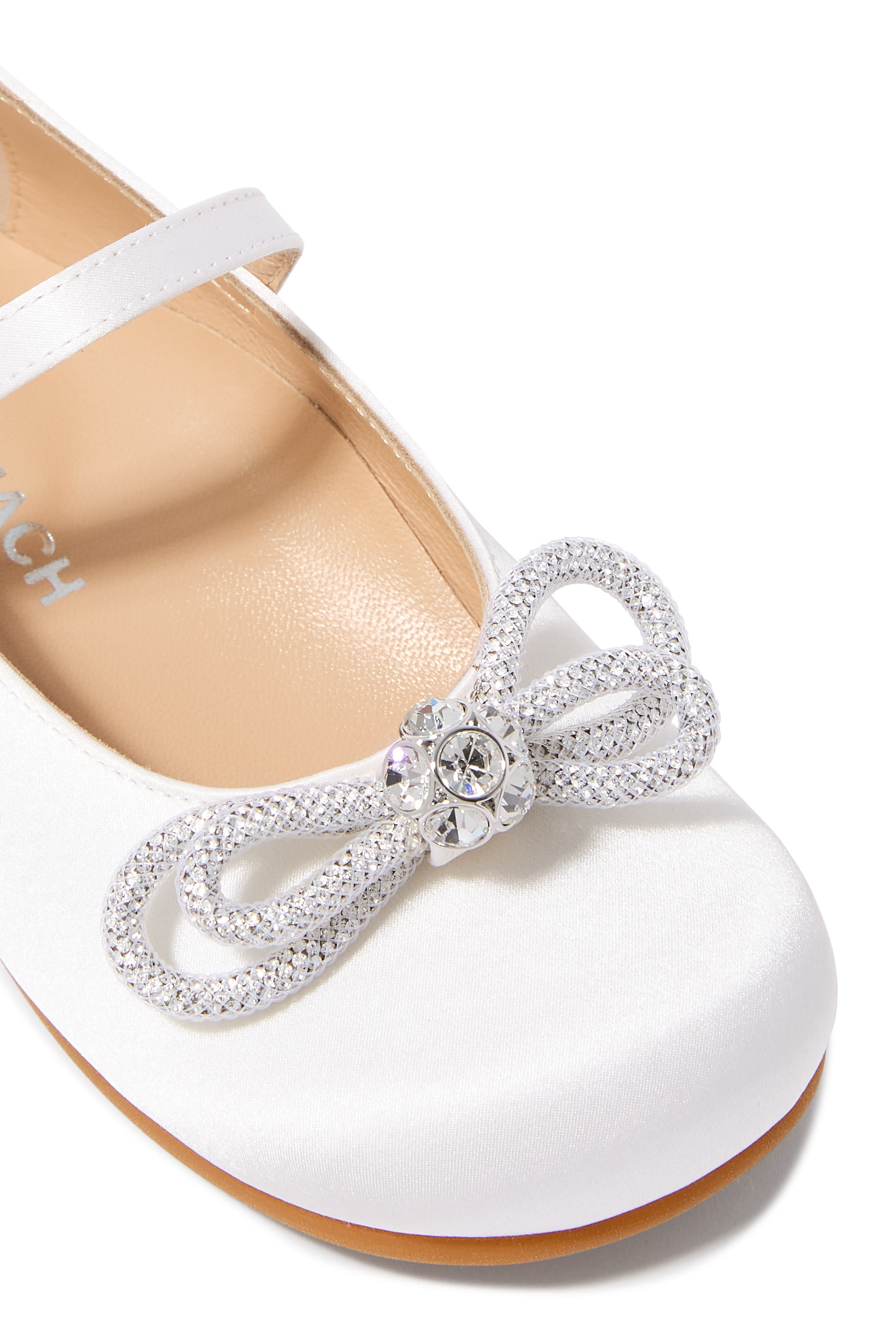 Kids  Double Bow Mini Ballerinas