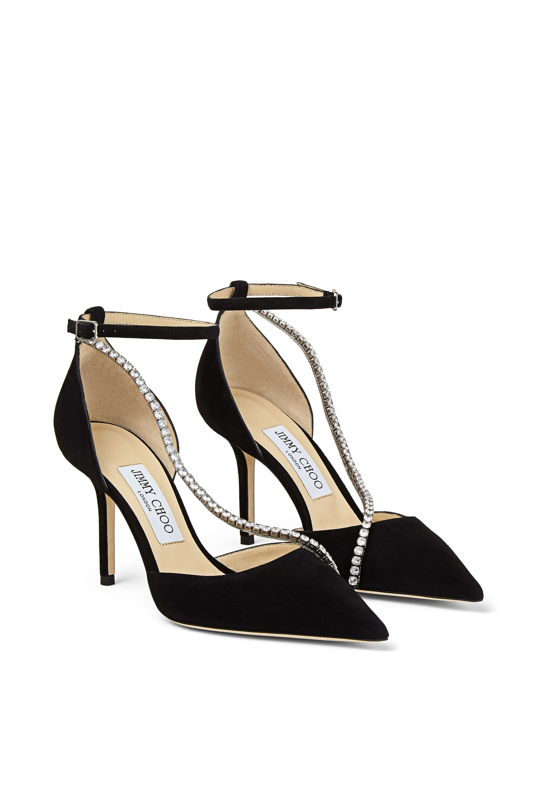 حذاء تاليكا كلاسيك مزين بالكريستال