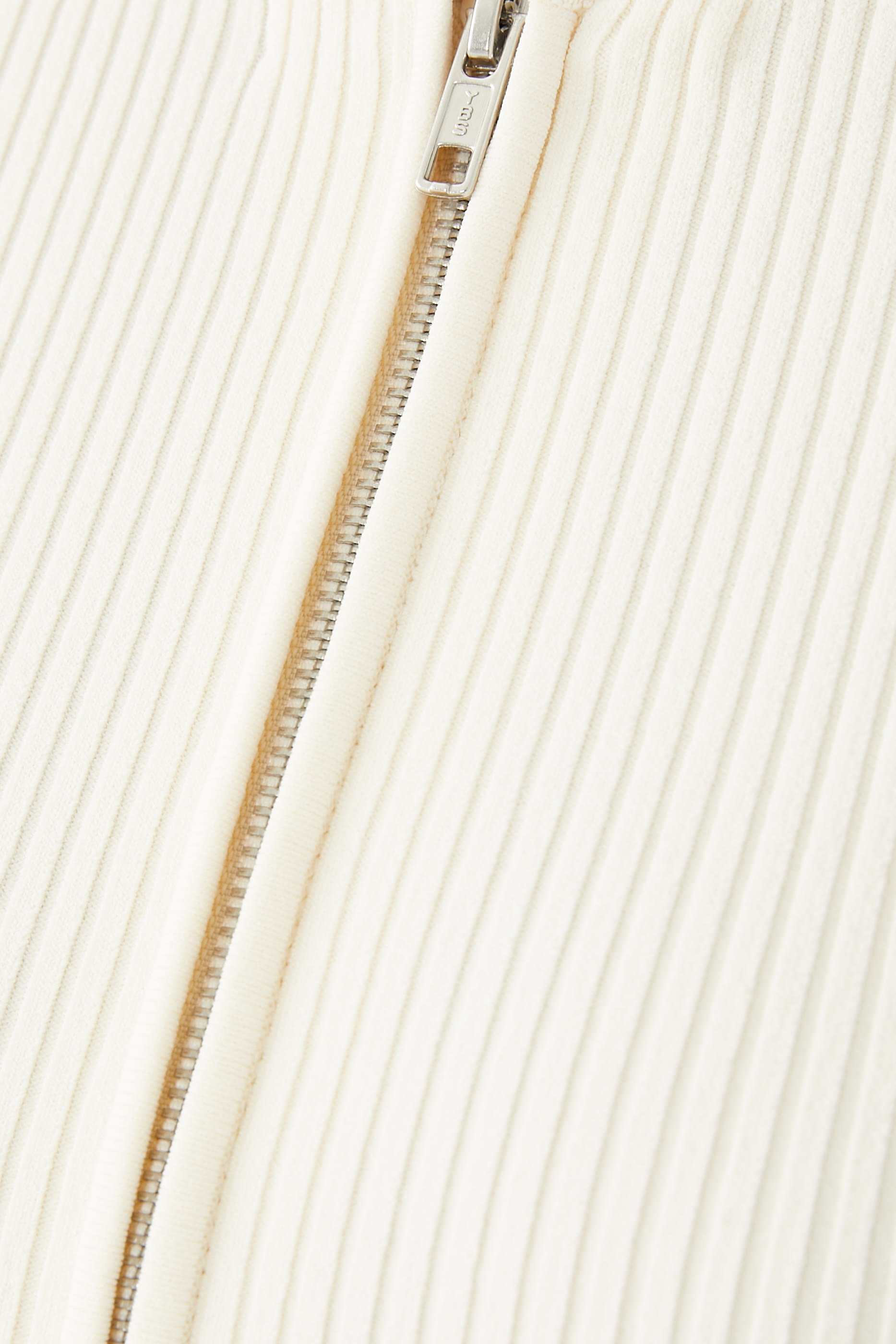 كنزة نسيج مضلع مطاطي