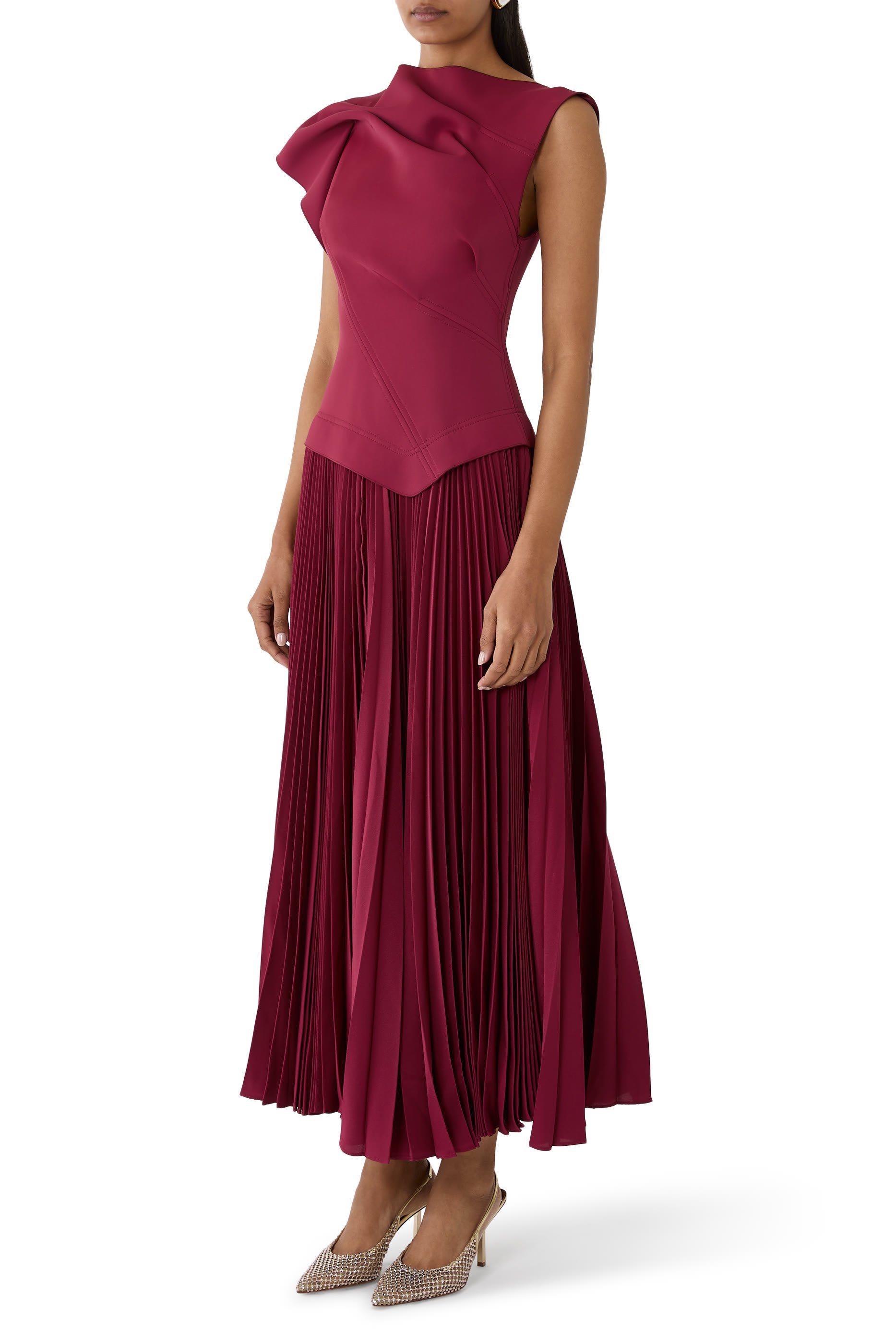 فستان كورنمور متوسط الطول