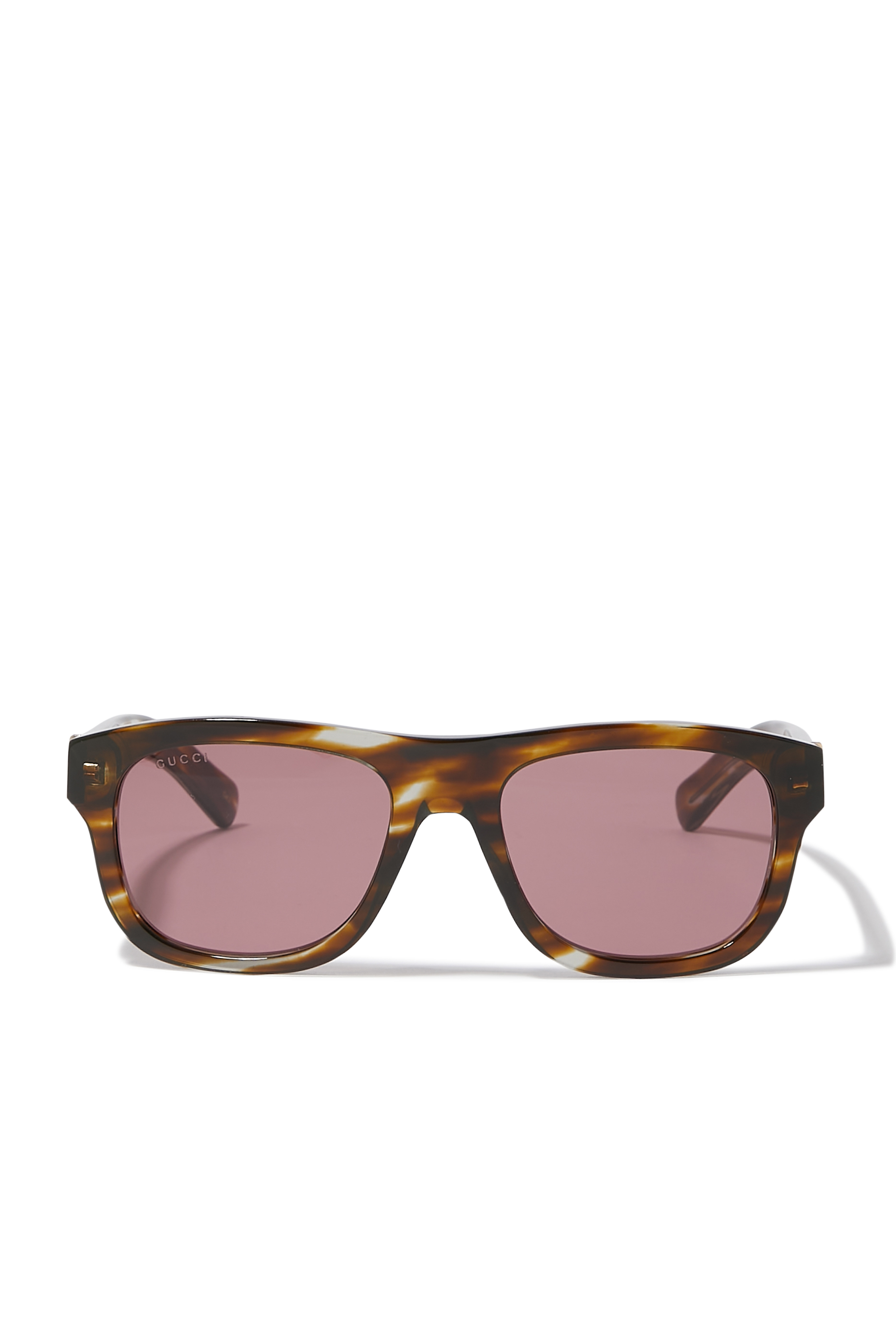 نظارة شمسية بإطار مستدير