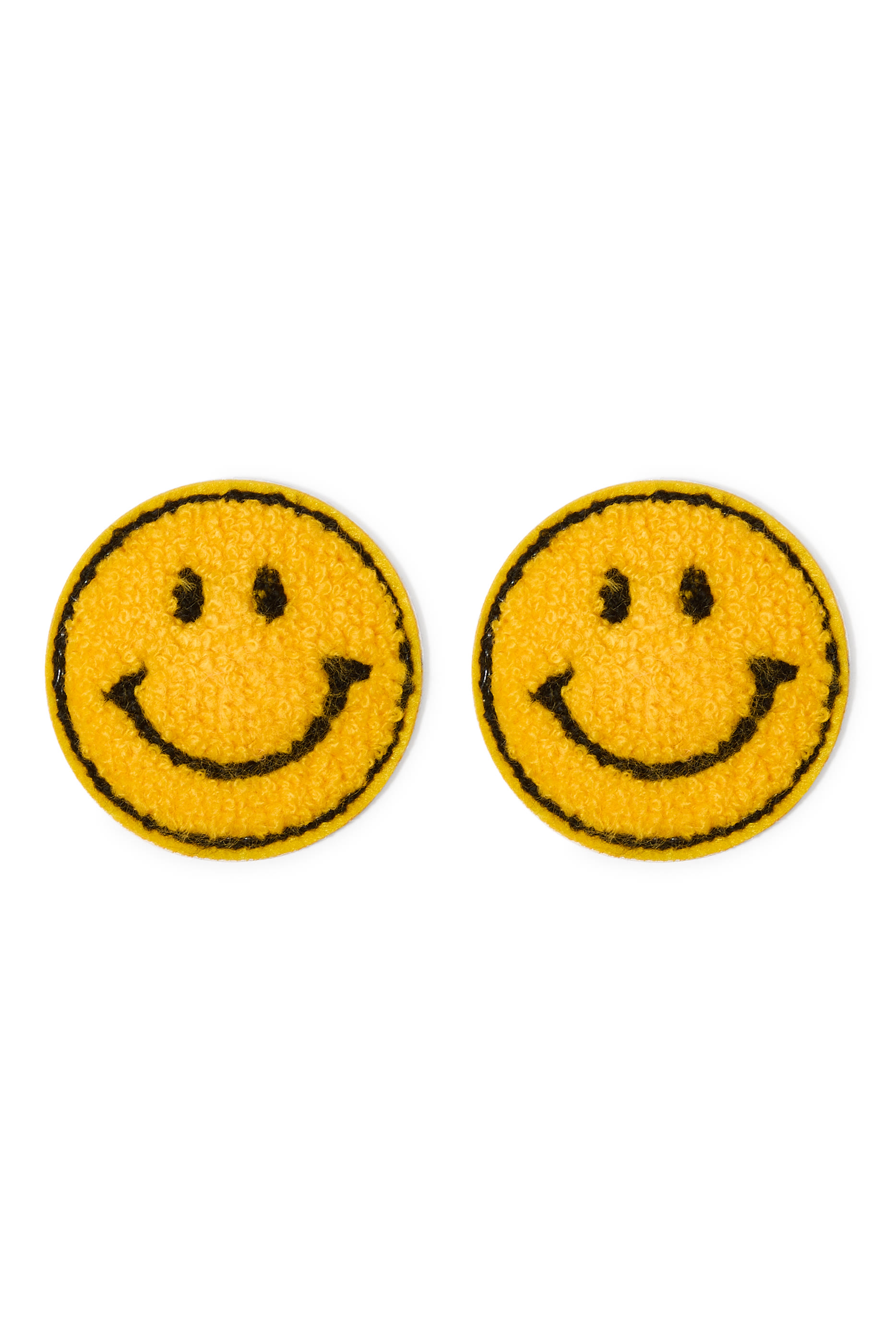 Kids Smiley Face Patch Set of 2