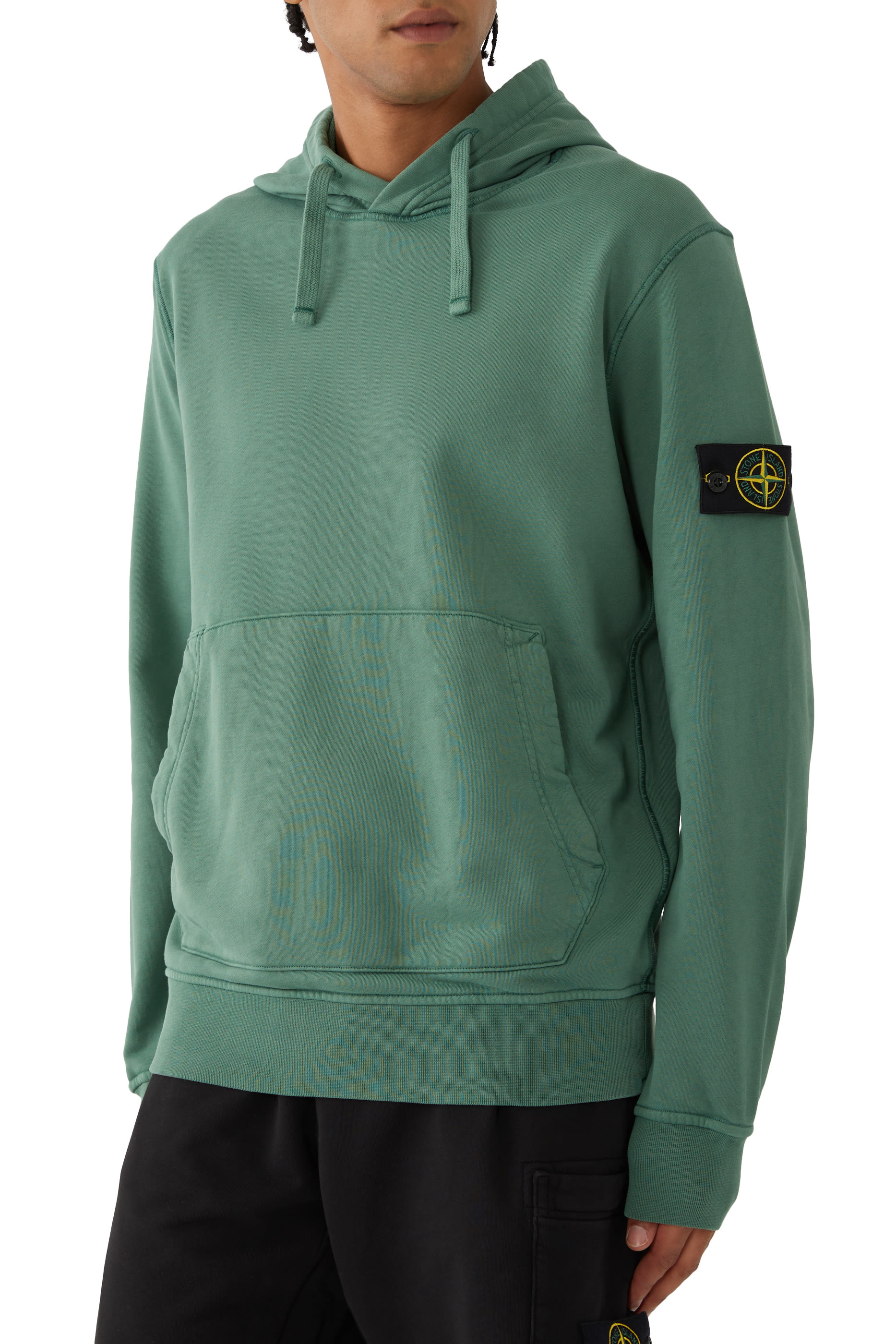 هودي قطن برقعة شعار الماركة