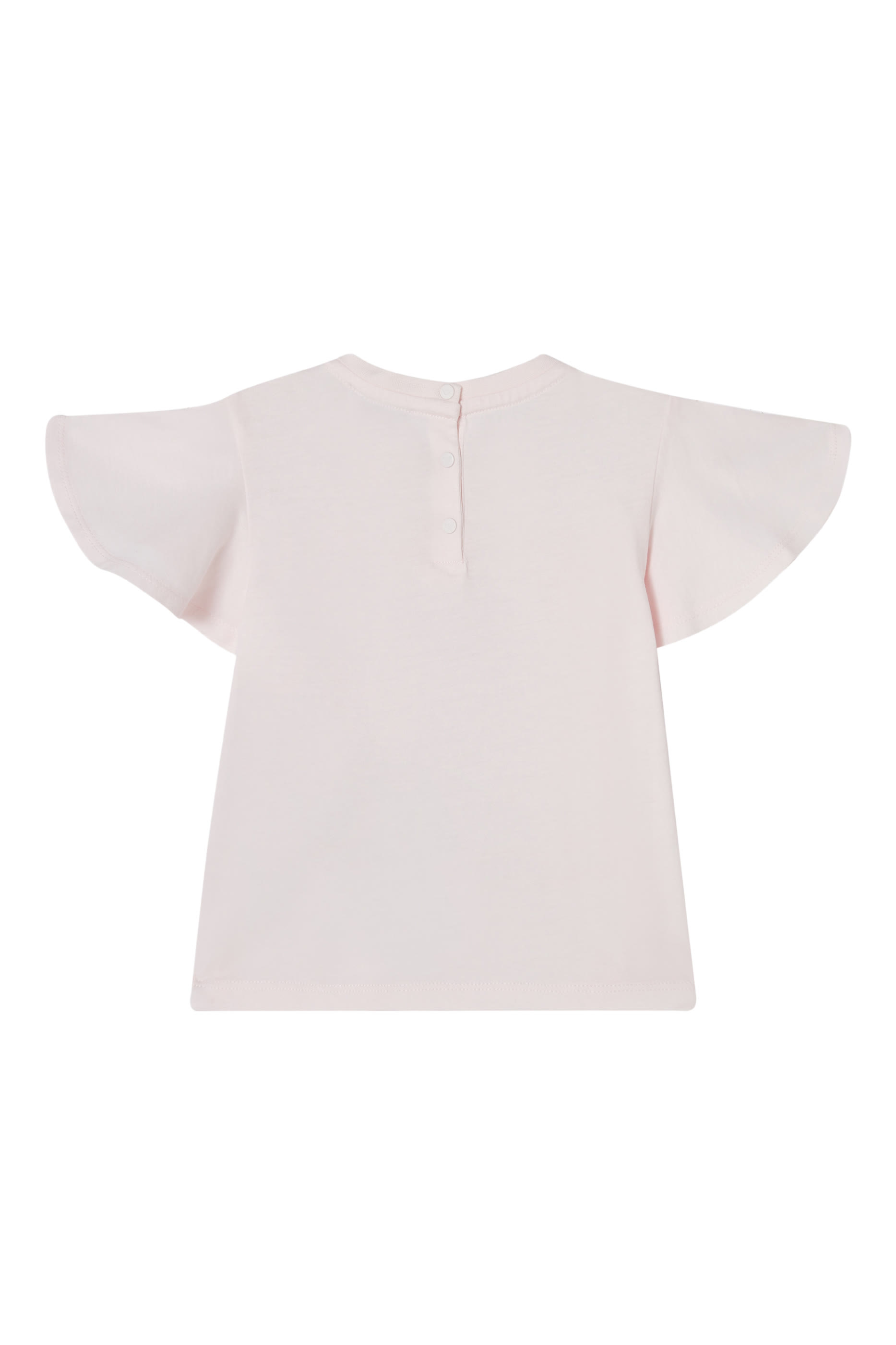 تيشيرت بطبعة زهور الأوركيد للأطفال