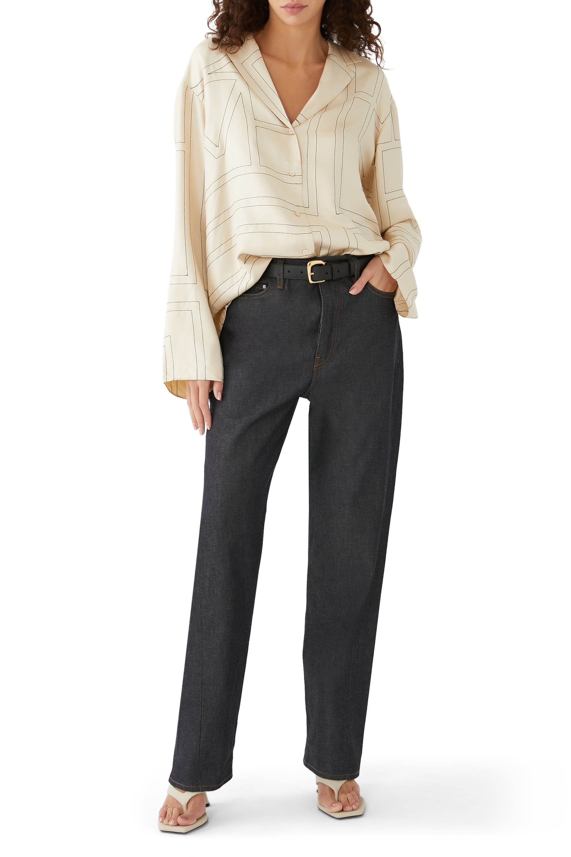 بنطال بحياكة ملفوفة