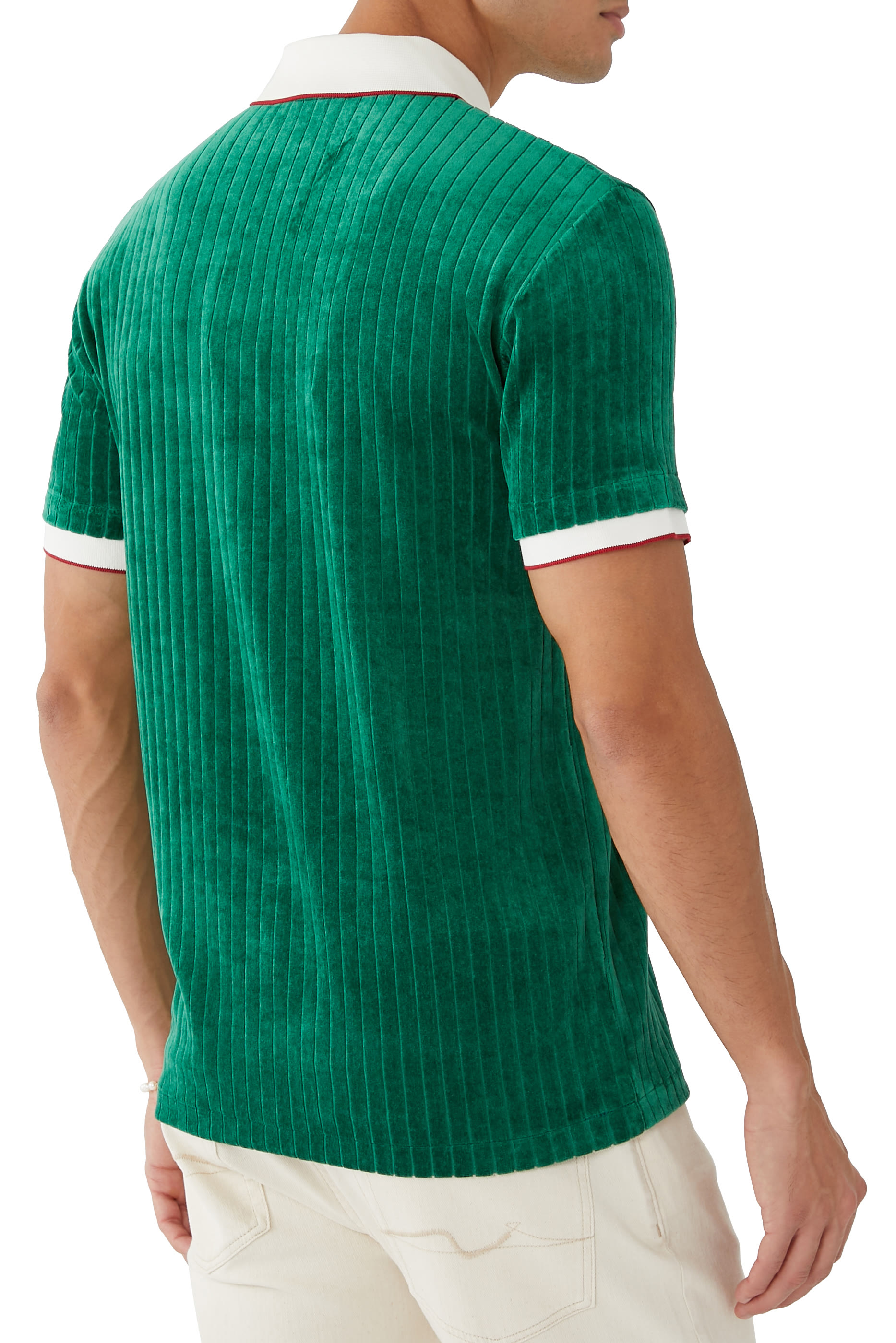 قميص بولو مخمل