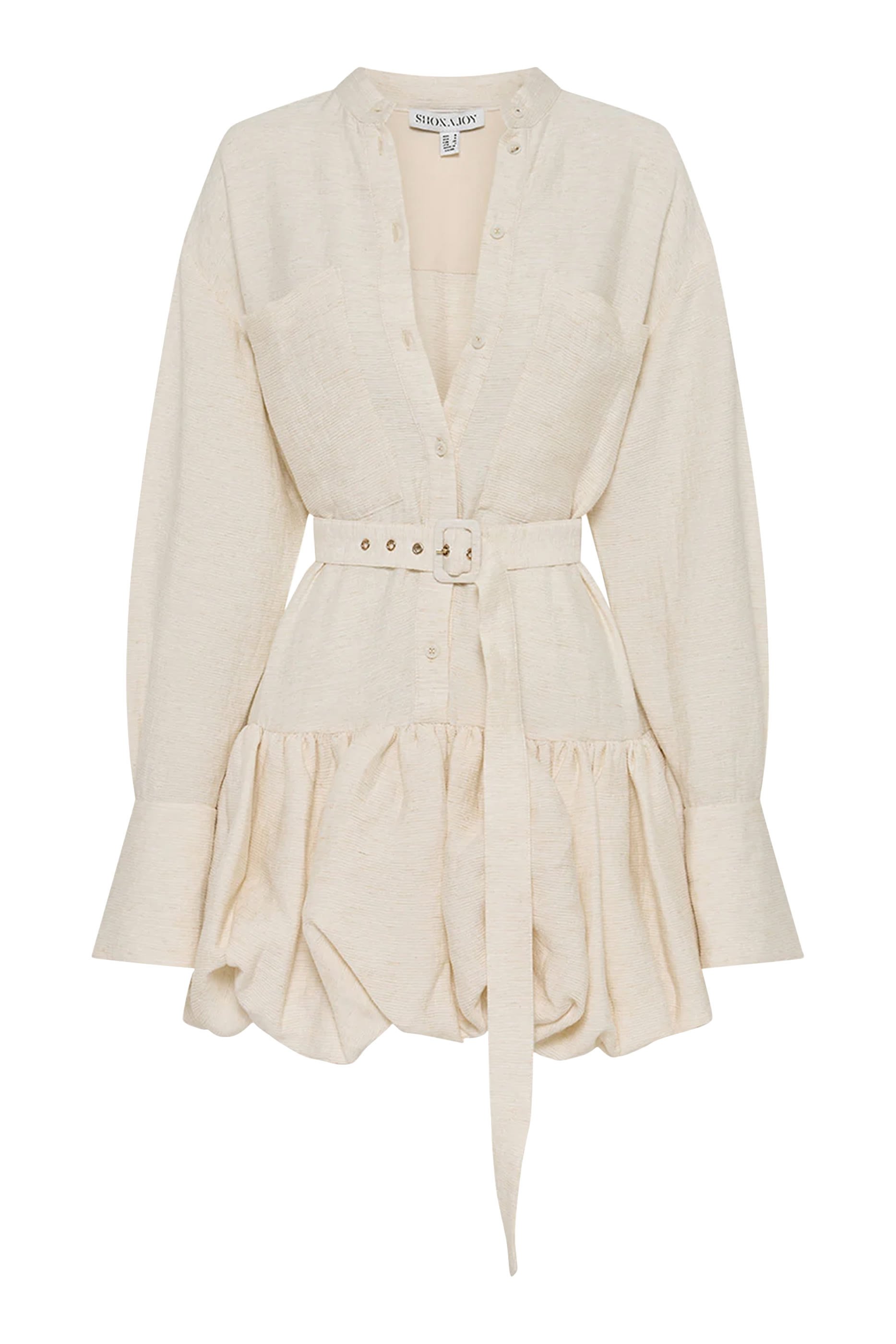  Jasper Bubble Shirt Mini Dress