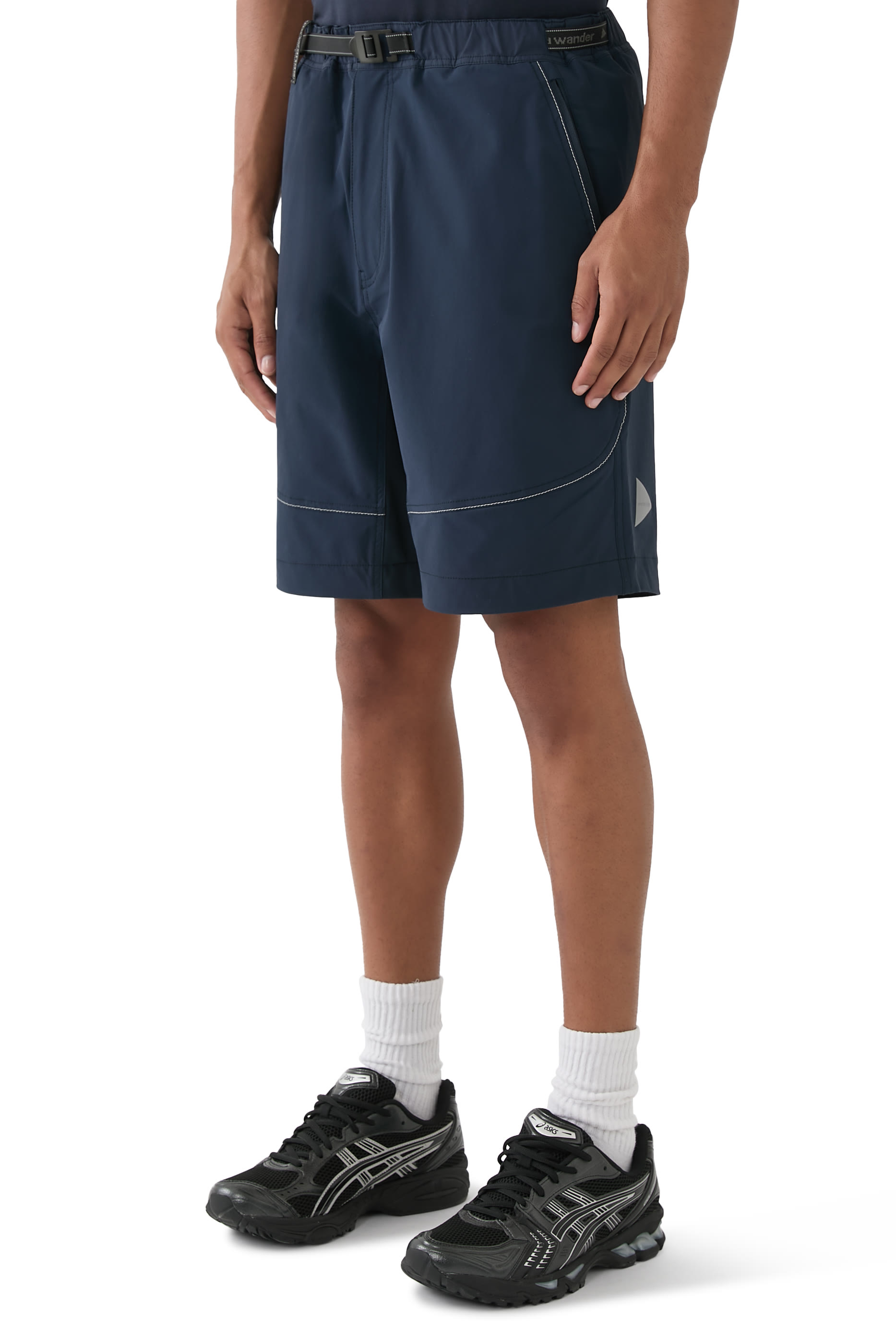 طقم شورت تريك بتصميم بنطال، 3 قطع