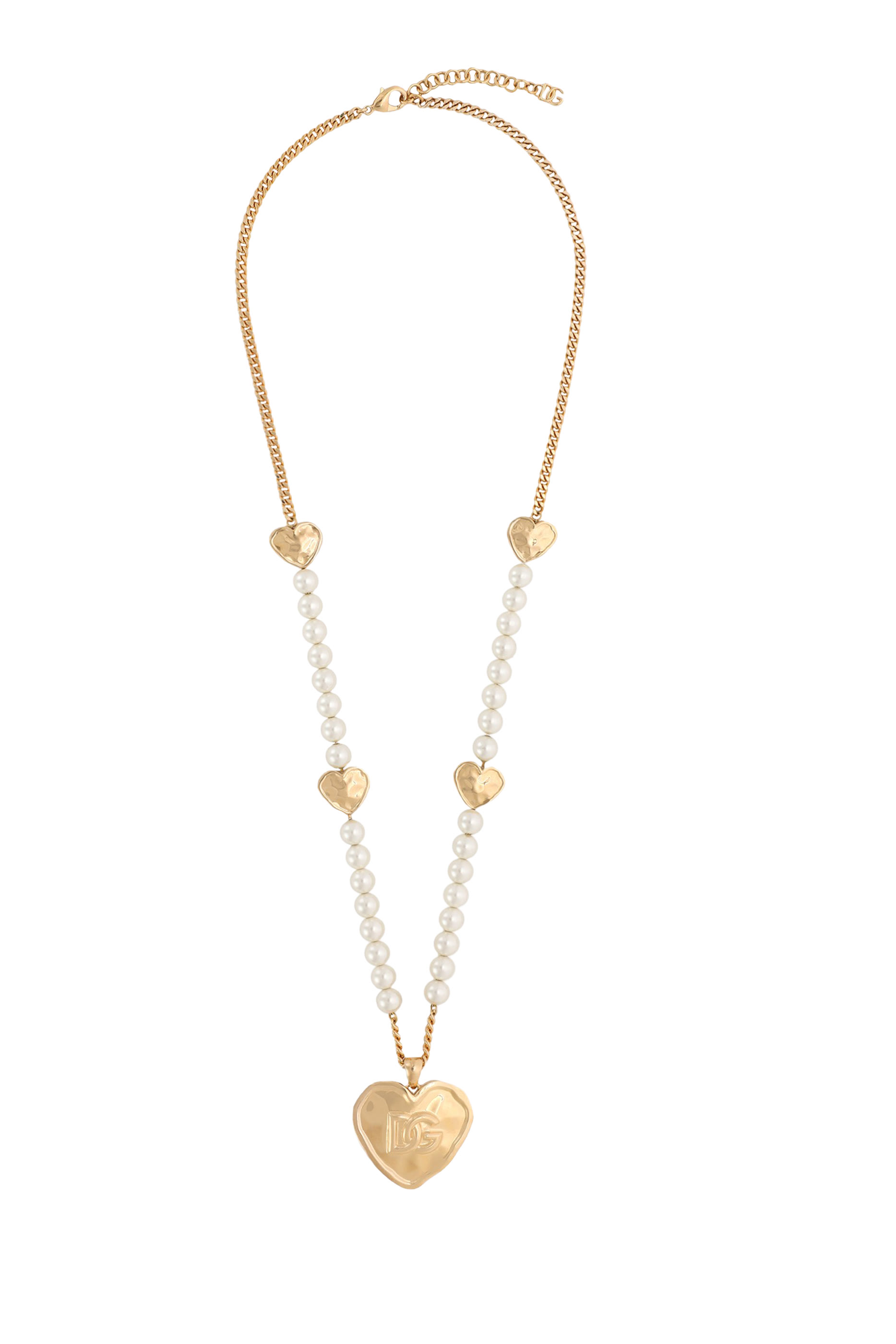 قلادة بدلاية بتصميم قلب بشعار الماركة