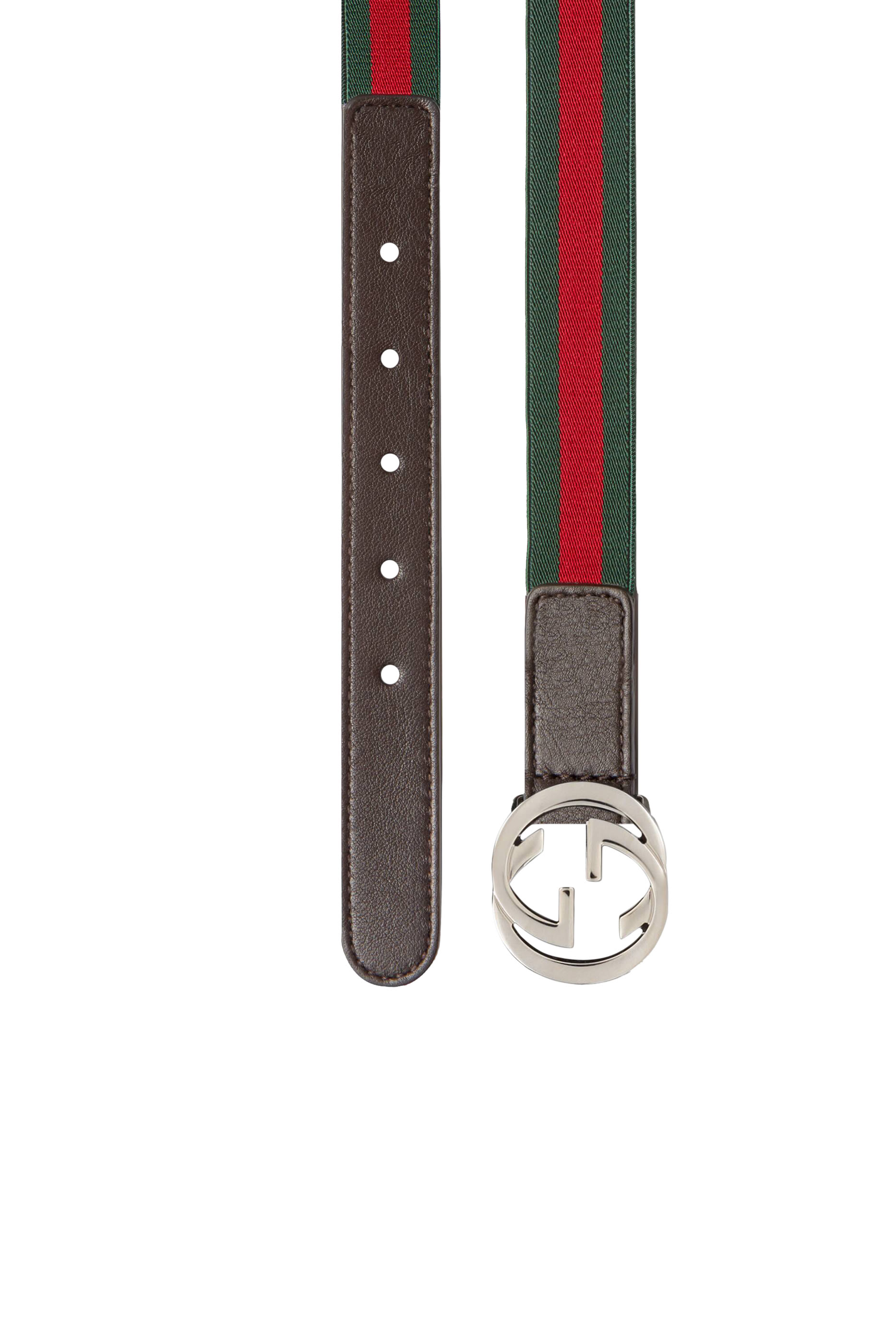 حزام مزين بحرفي شعار الماركو وشريط ويب للأطفال