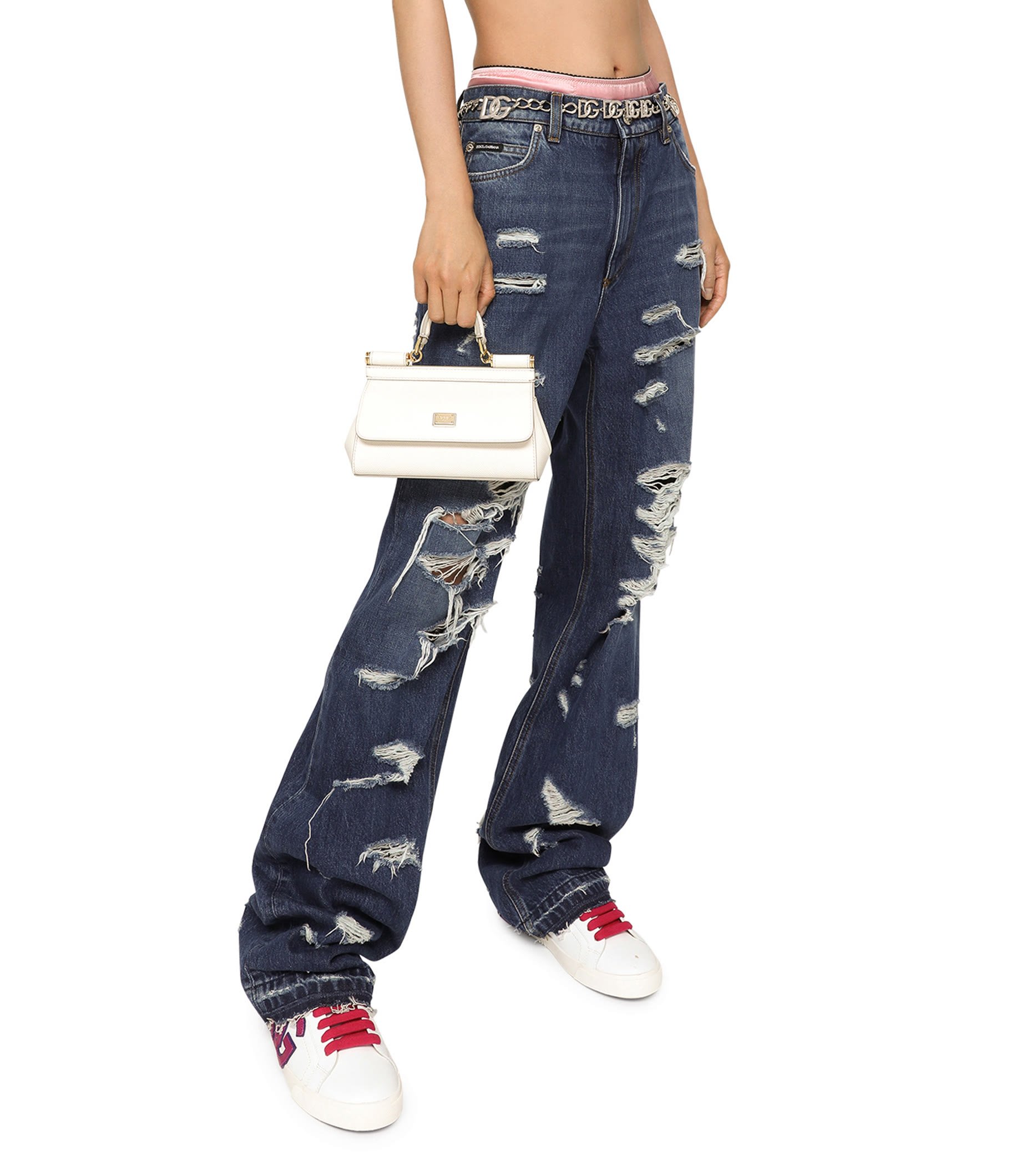 Small Sicily Dauphine Calfskin Handbag