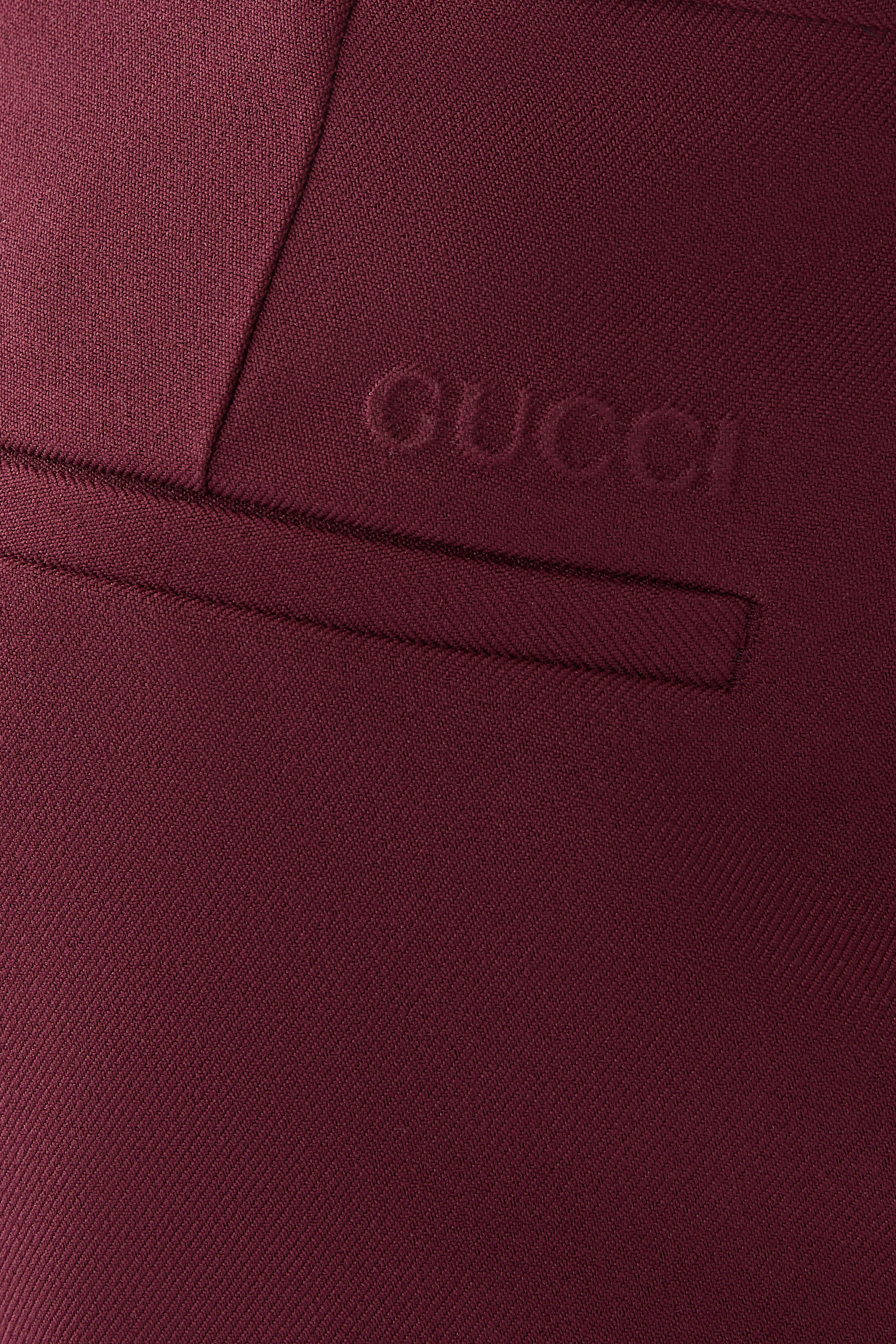 بنطال بنقشة بوليستر دريل