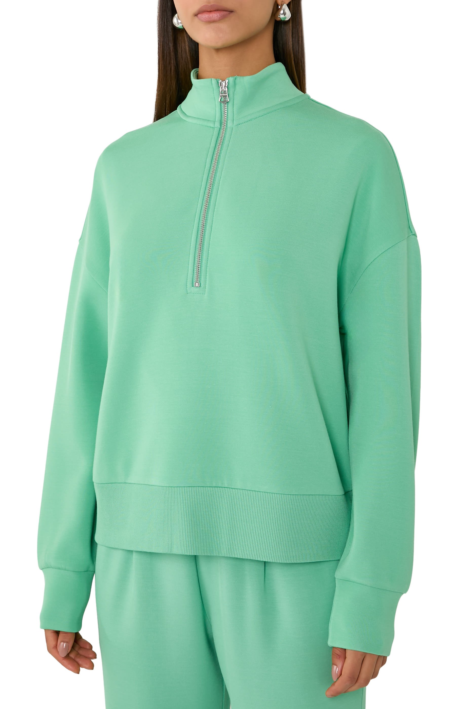 سويت شيرت مافيس بياقة عالية