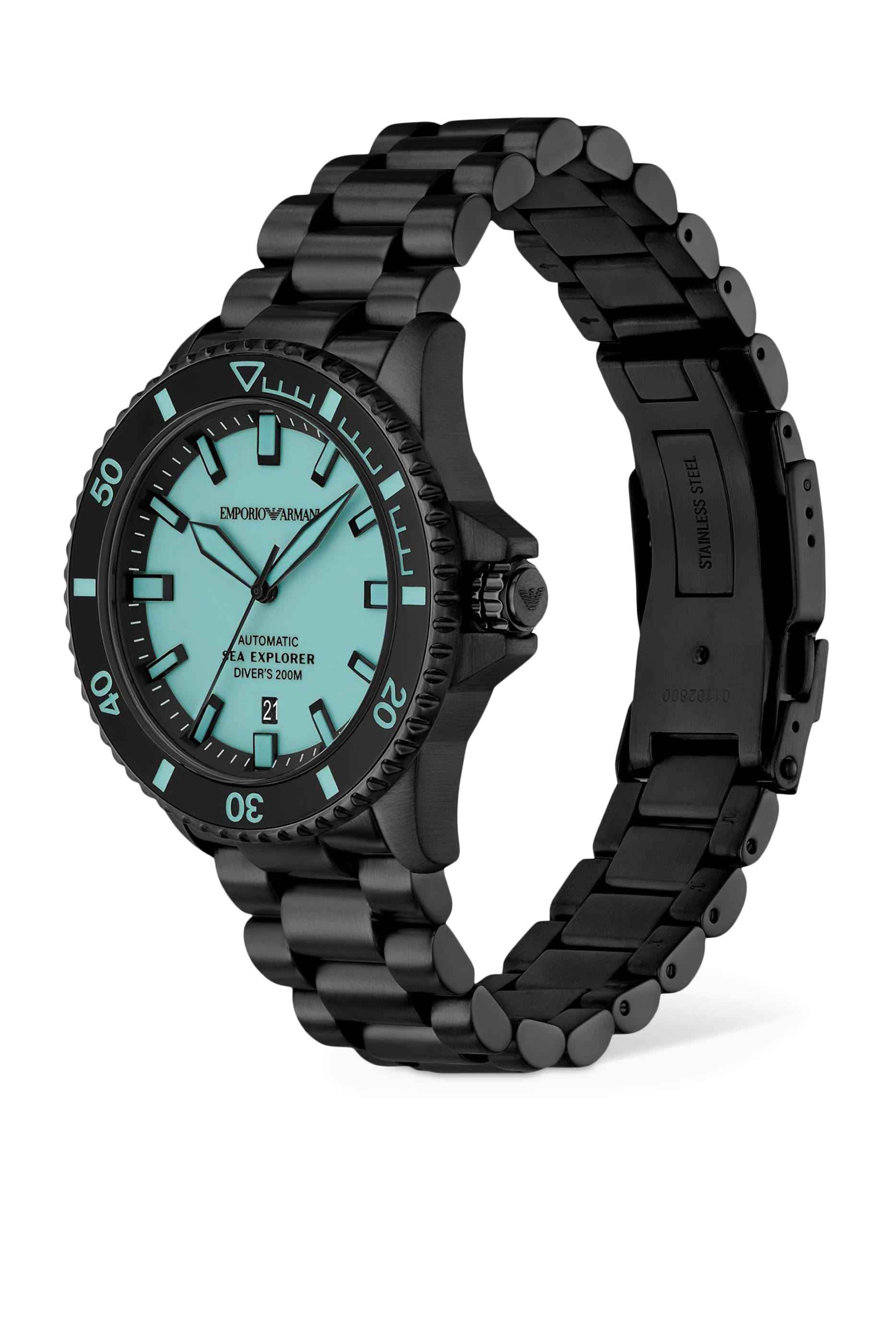 ساعة سي إكسبلورر أوتوماتيكية ستانلس ستيل