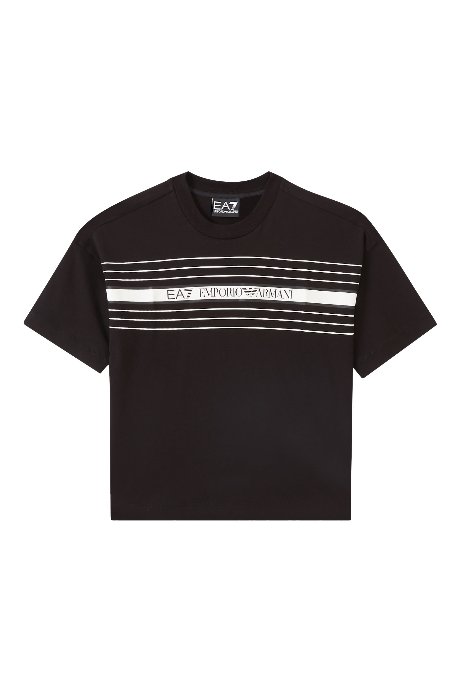 تيشيرت بشعار الماركة للأطفال