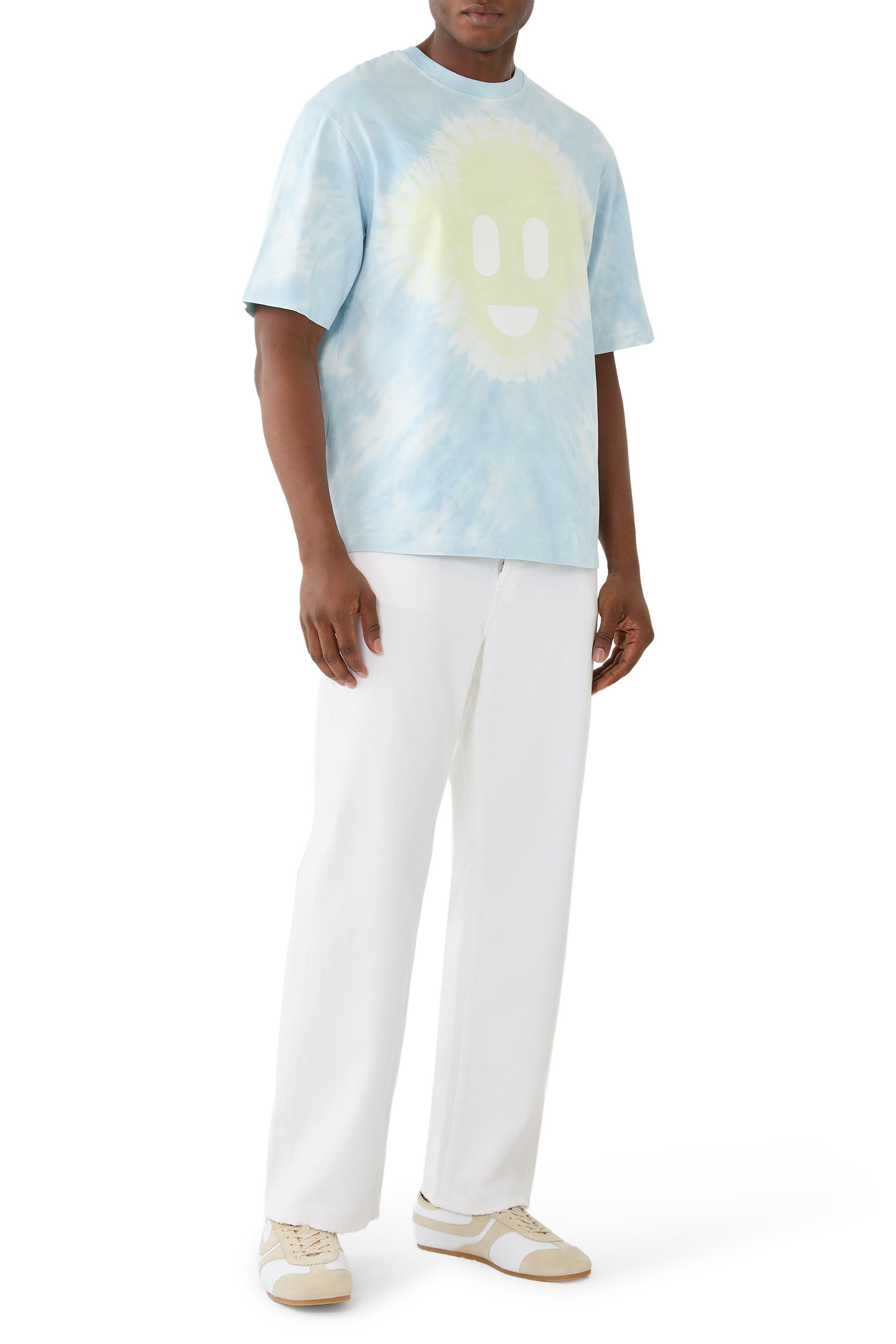 بنطال جينز جنوا ام بلون أبيض