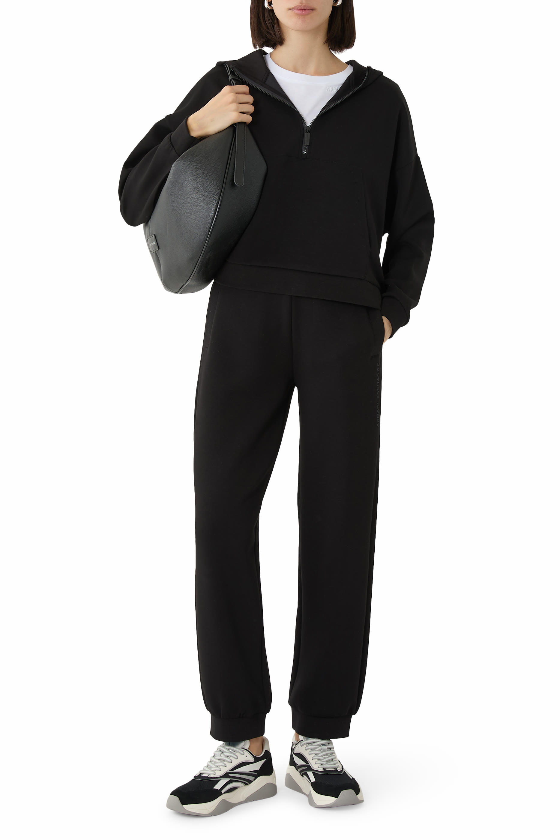 Logo Half-Zip Hoodie