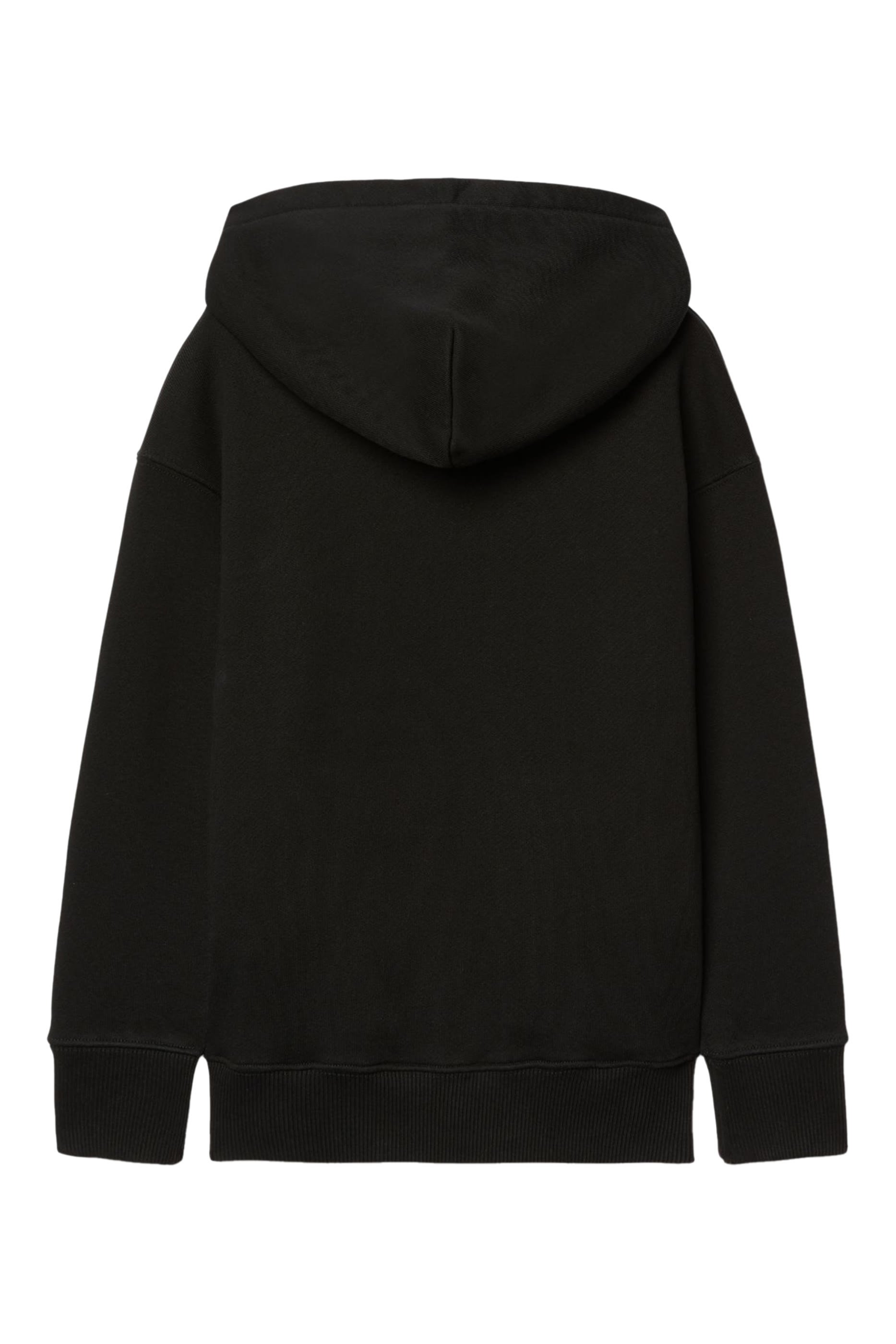 هودي بنقشة شعار الماركة وفراشات للأطفال