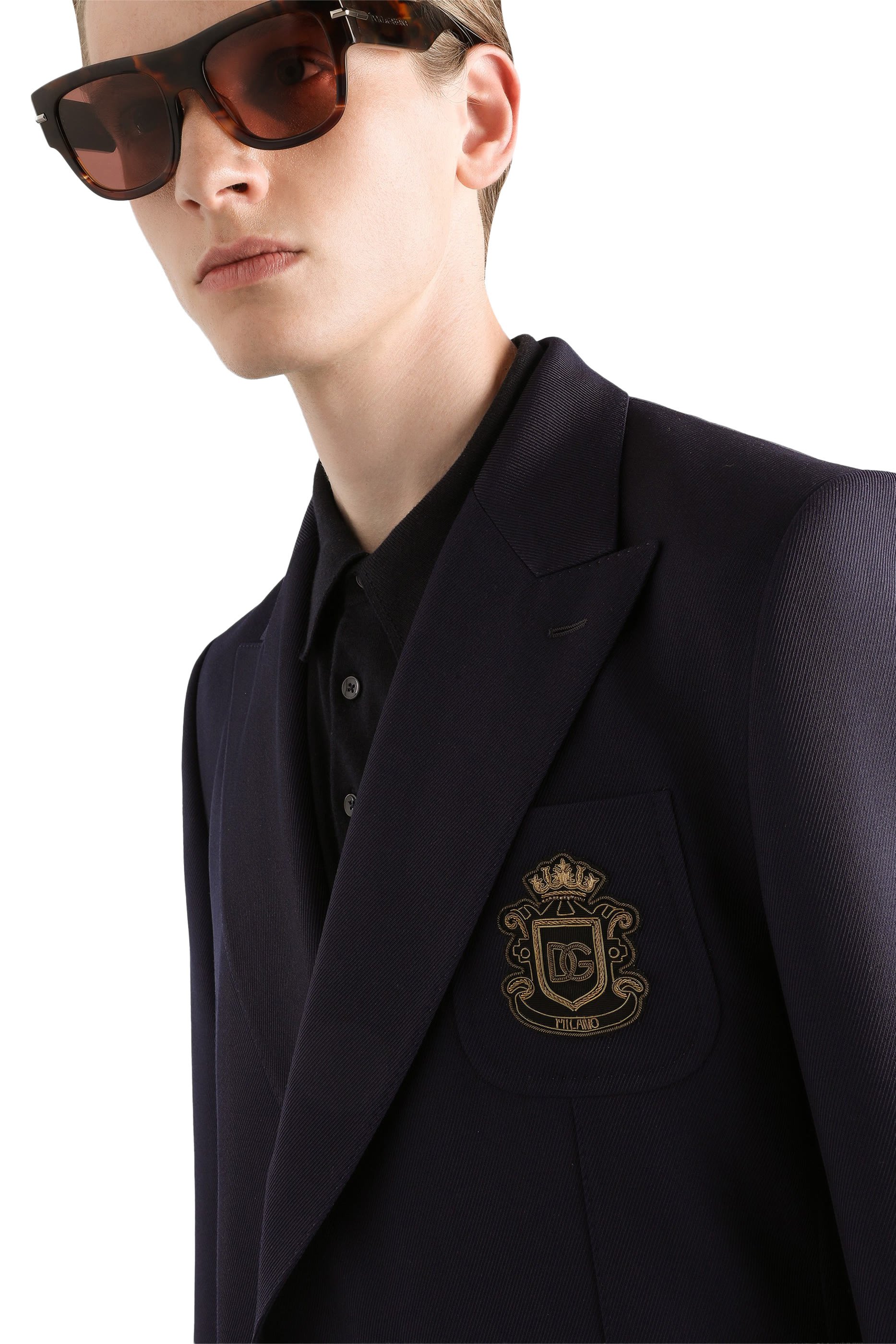 جاكيت بورتوفينو بصفي أزرار صوف