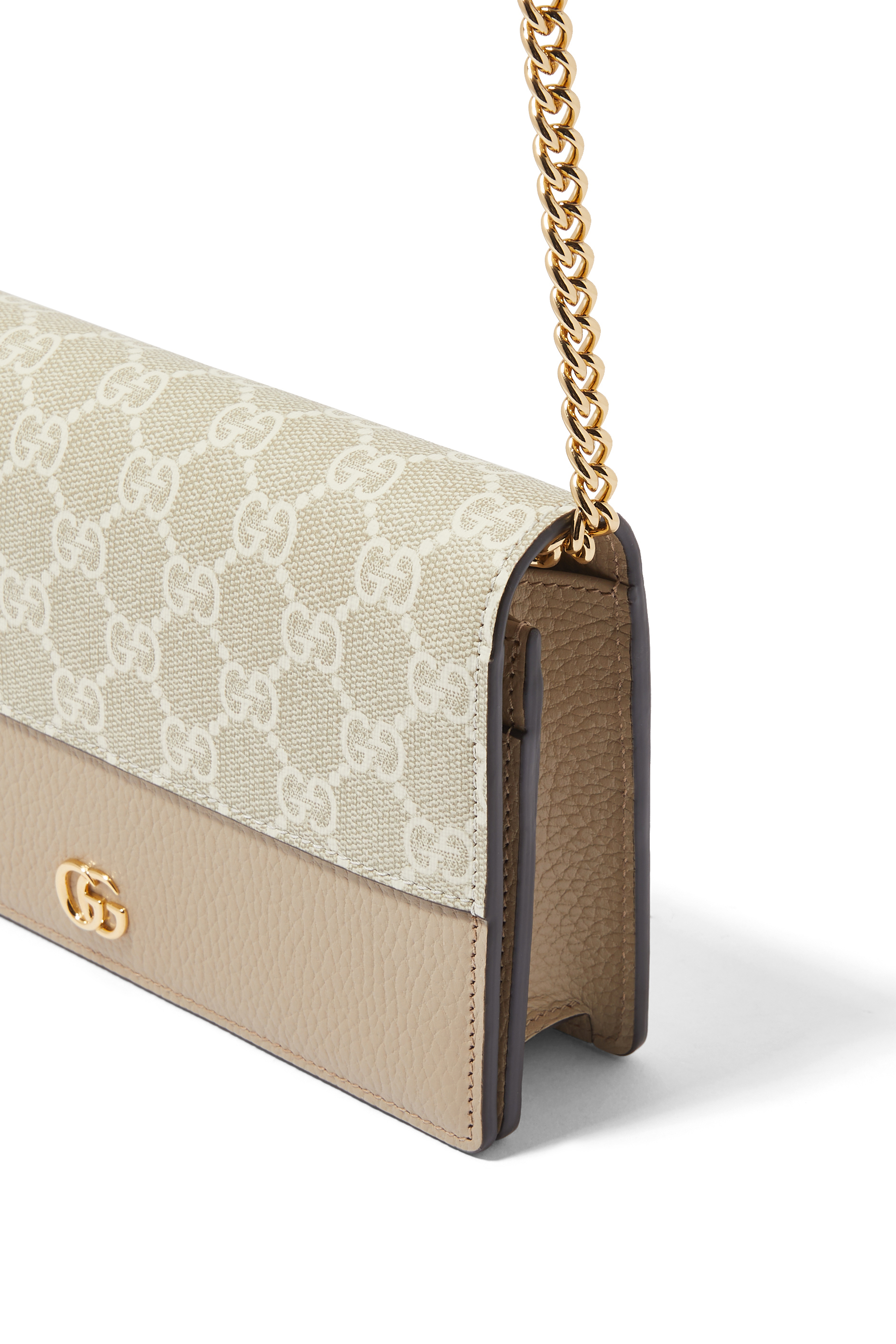 حقيبة مارمونت صغيرة بسلسلة وحرفي شعار الماركة