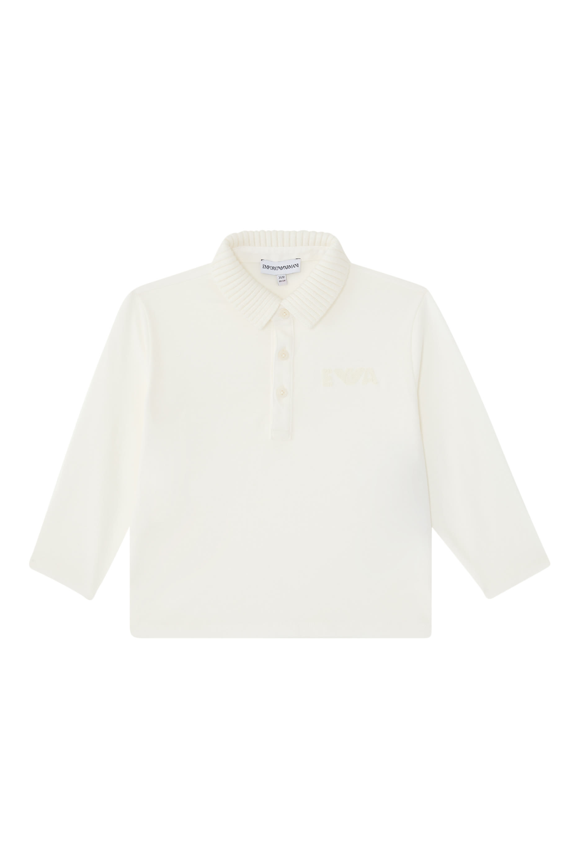 Kids  Logo Long Sleeve Polo Shirt