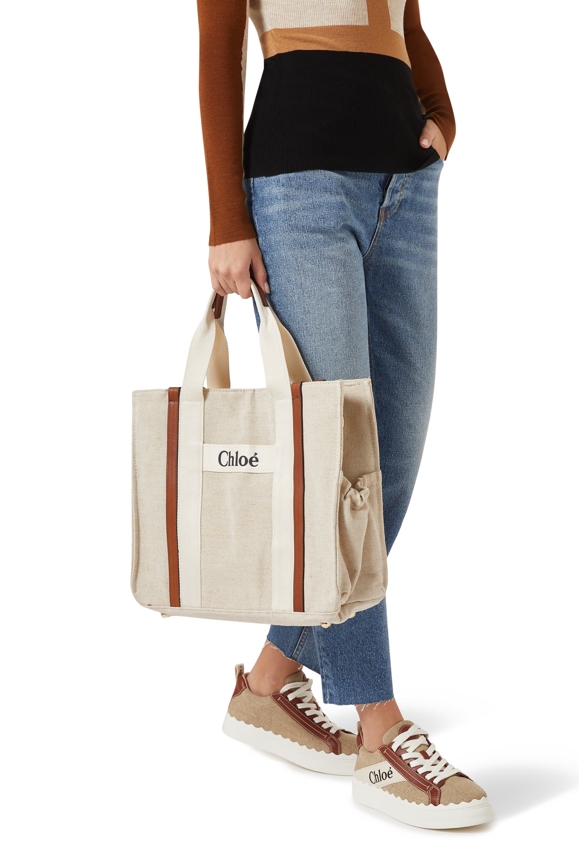 حقيبة لمستلزمات الأطفال بشعار الماركة