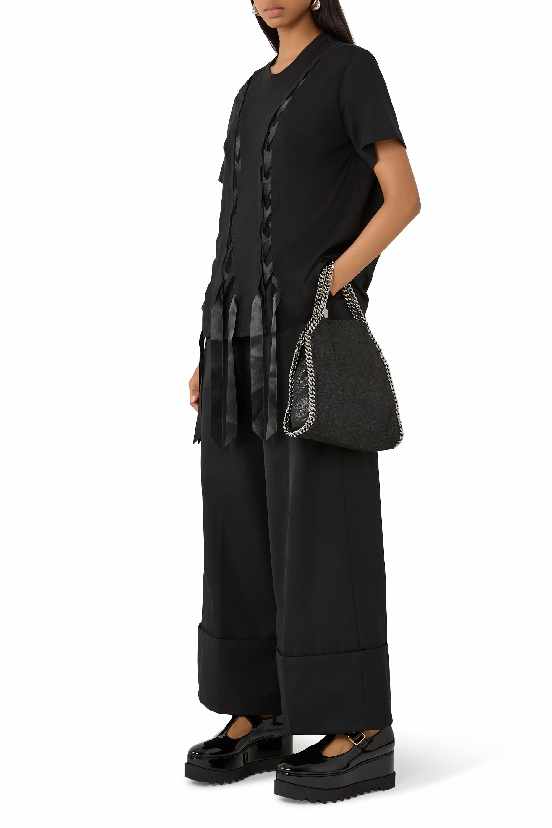 حذاء ماري جين إليس 70 بسير على شكل حرف T بنعل عريض