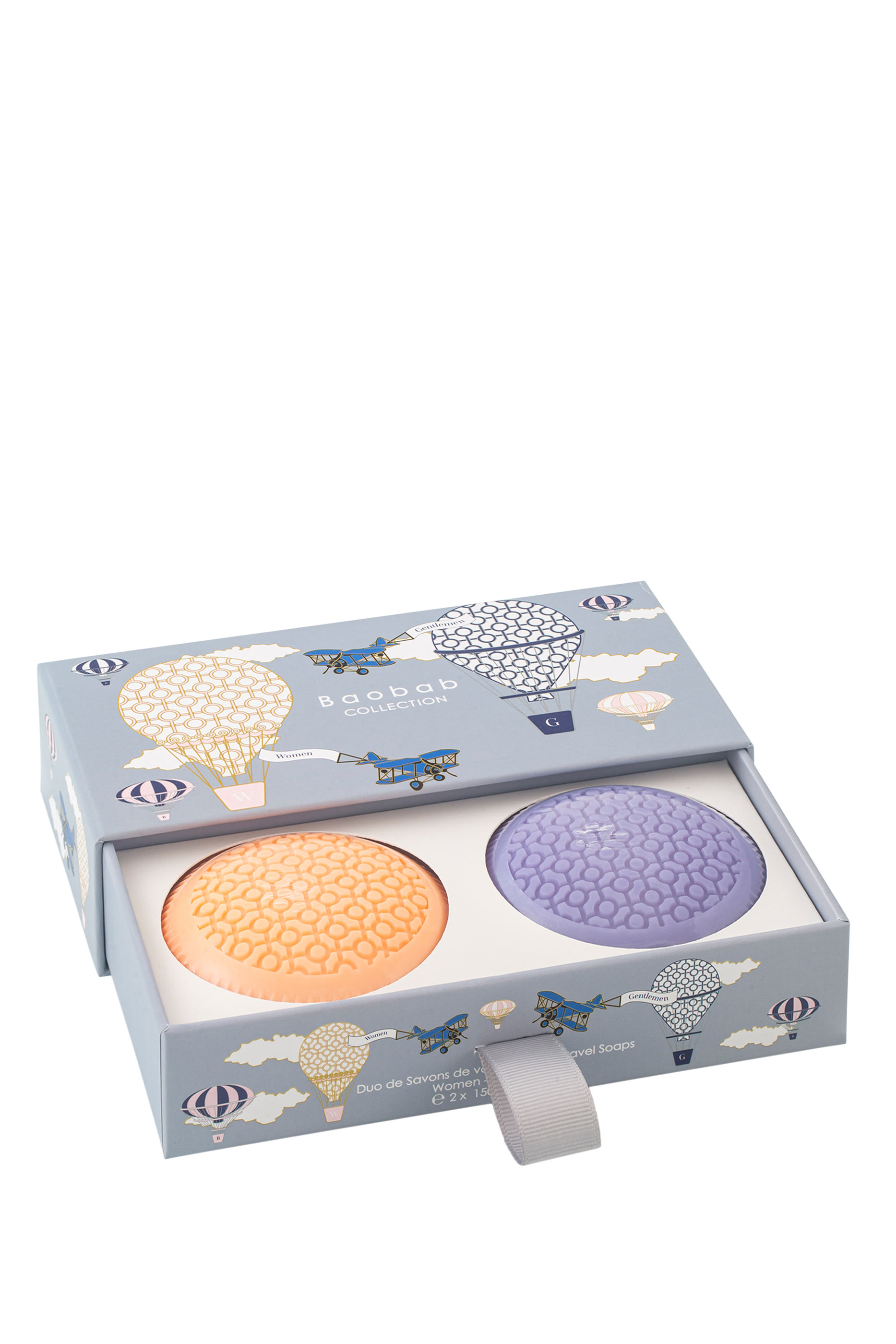 مجموعة هدية صابون وومن وجنتلمان