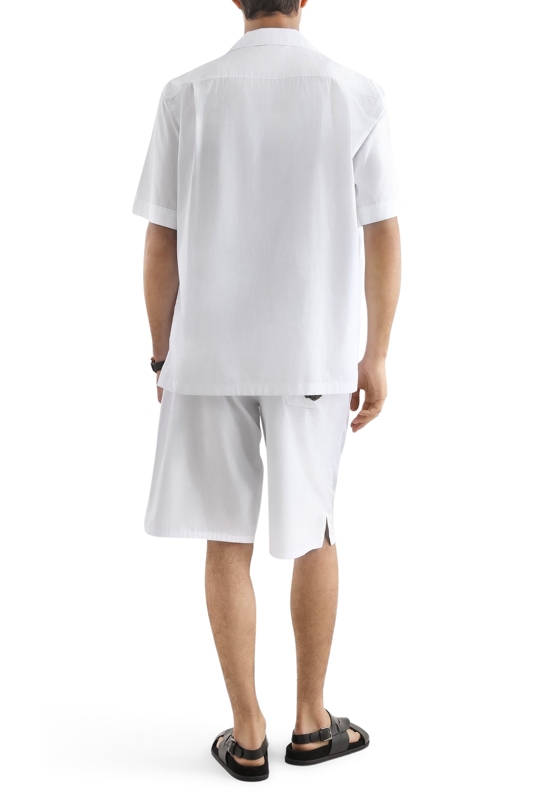 قميص هاواي قطن بوبلين