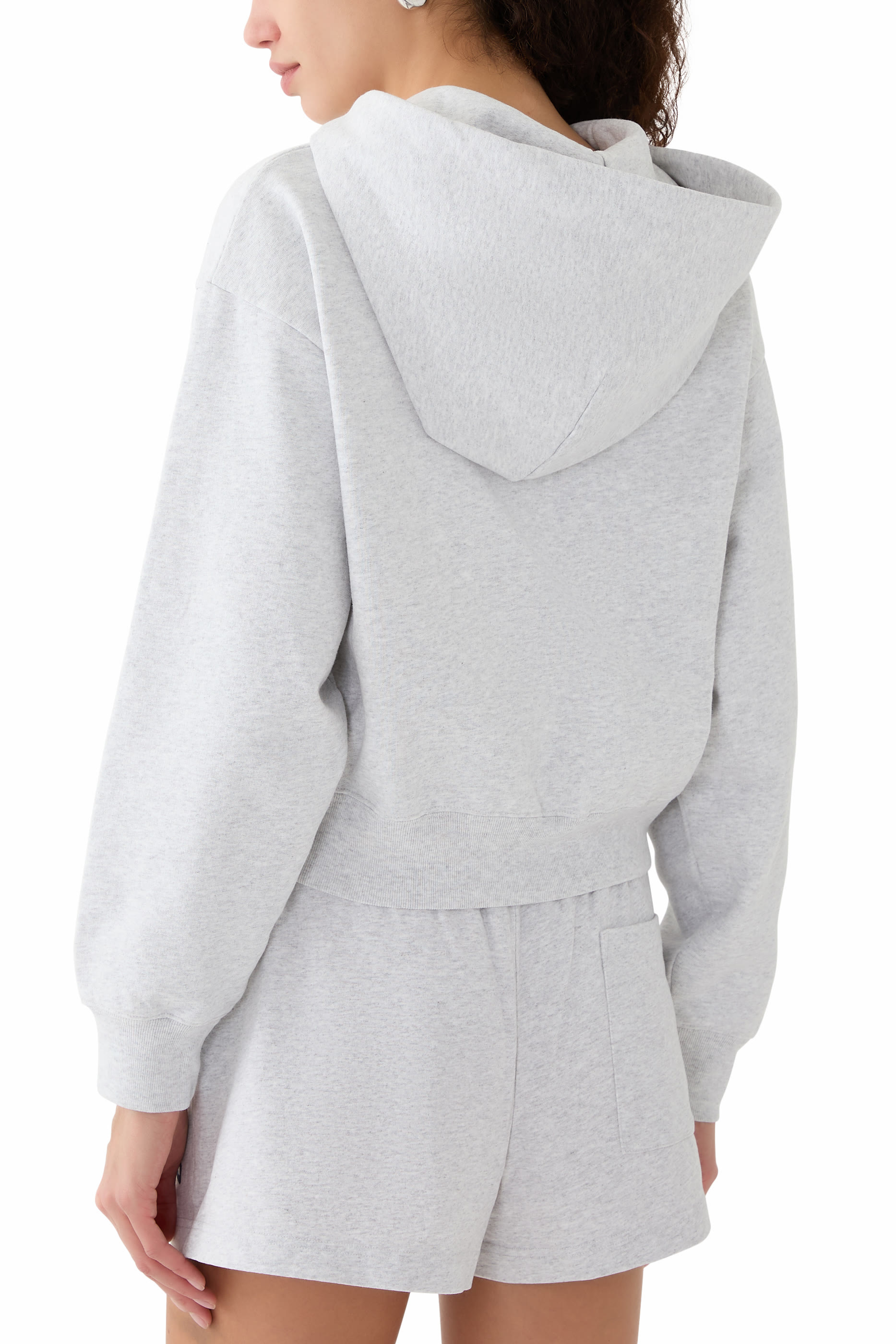 هودي ولنس ايفي قصير بسحاب