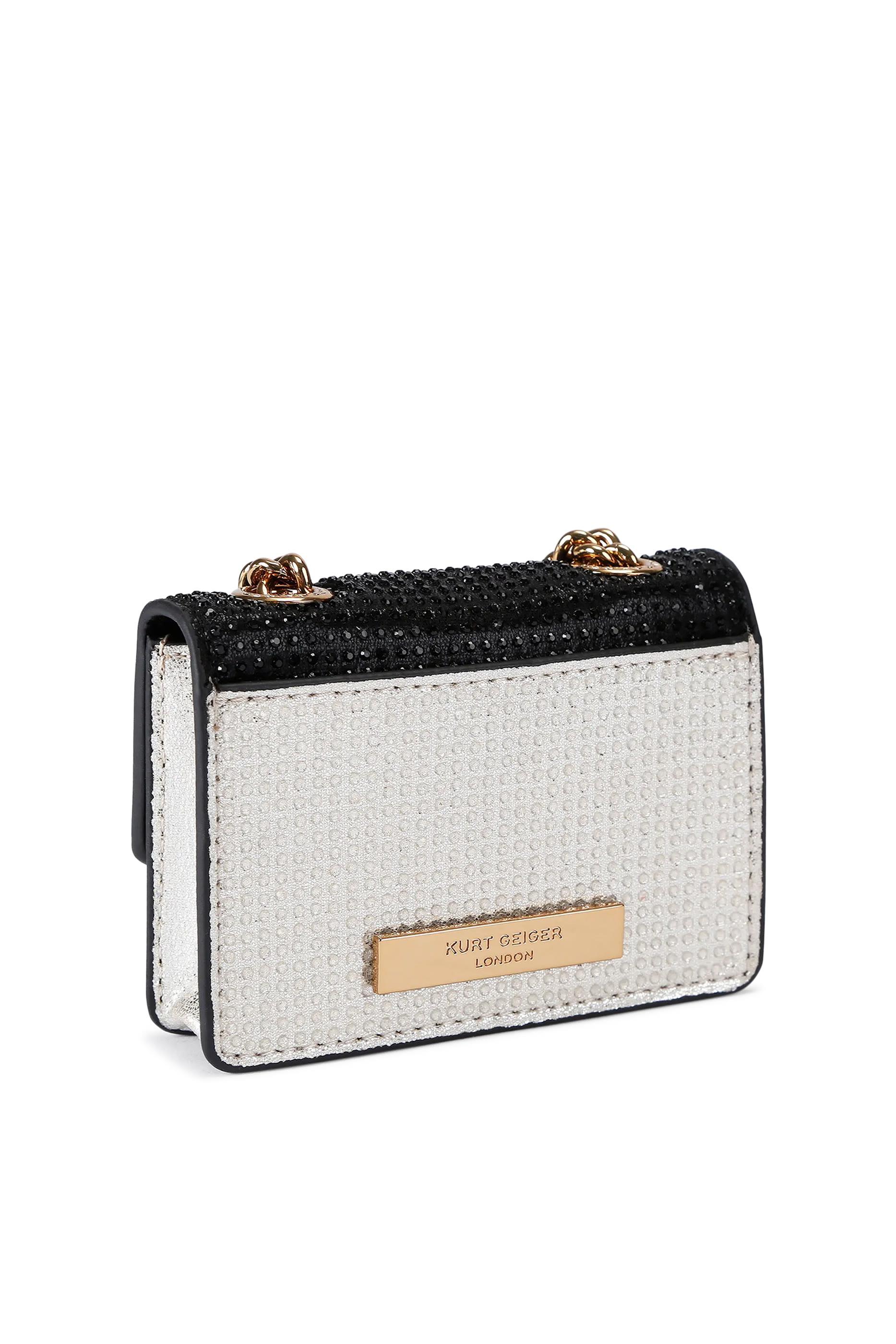 حقيبة كسنسينغتون صغيرة مرصعة بكريستال