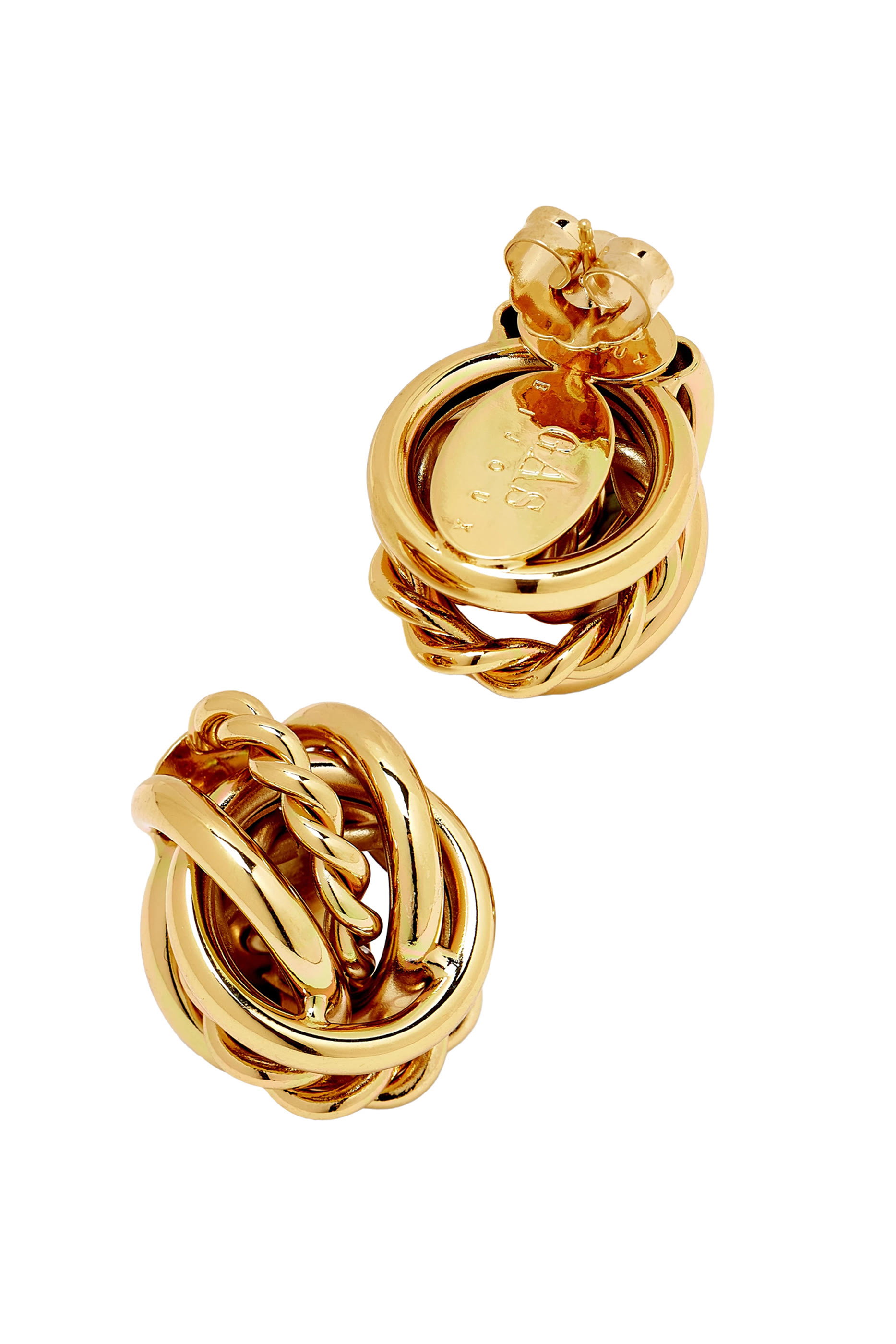 Lilou Earrings, Gold-plated Metal