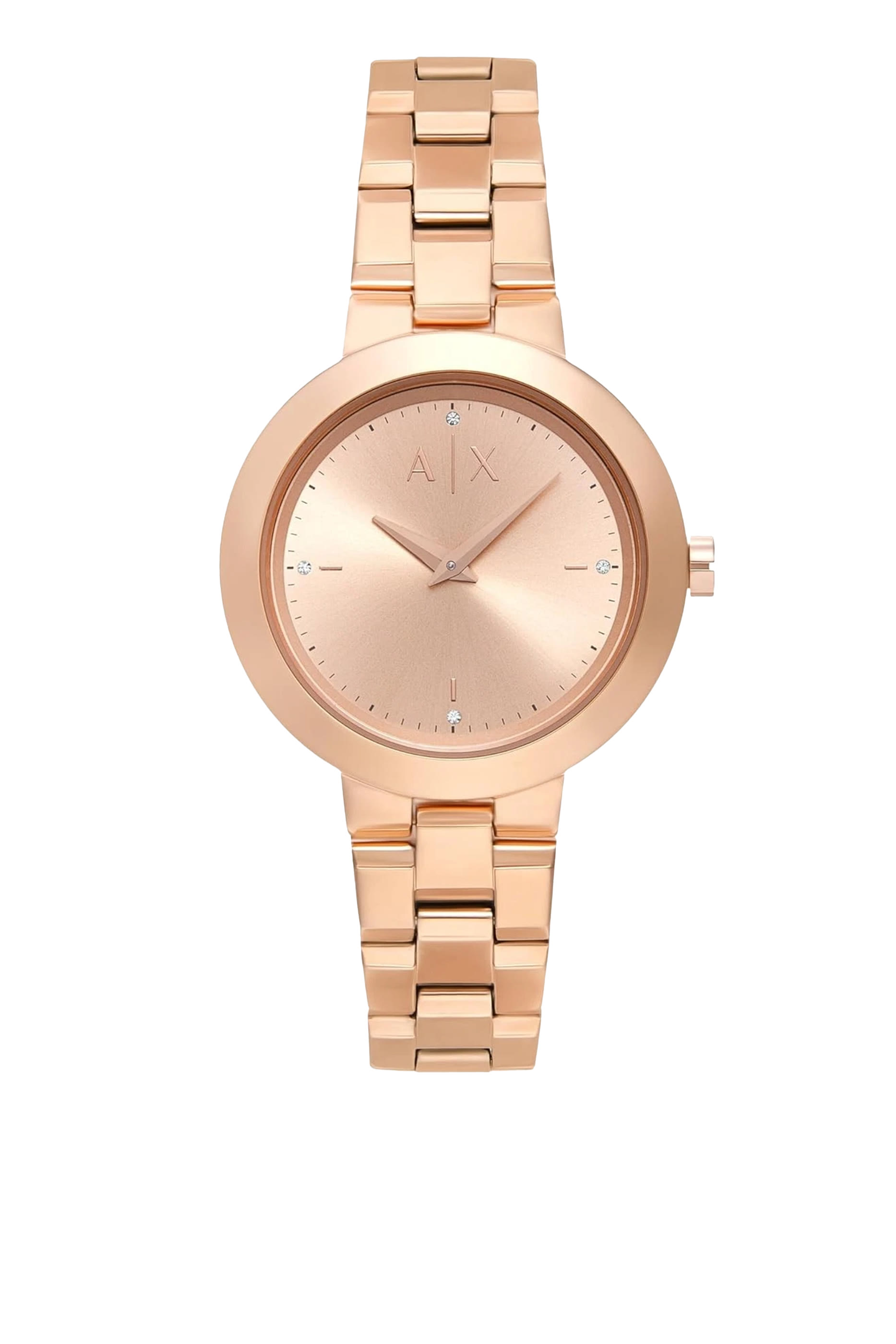 Jackie Two-Hand Stainless Steel Watch