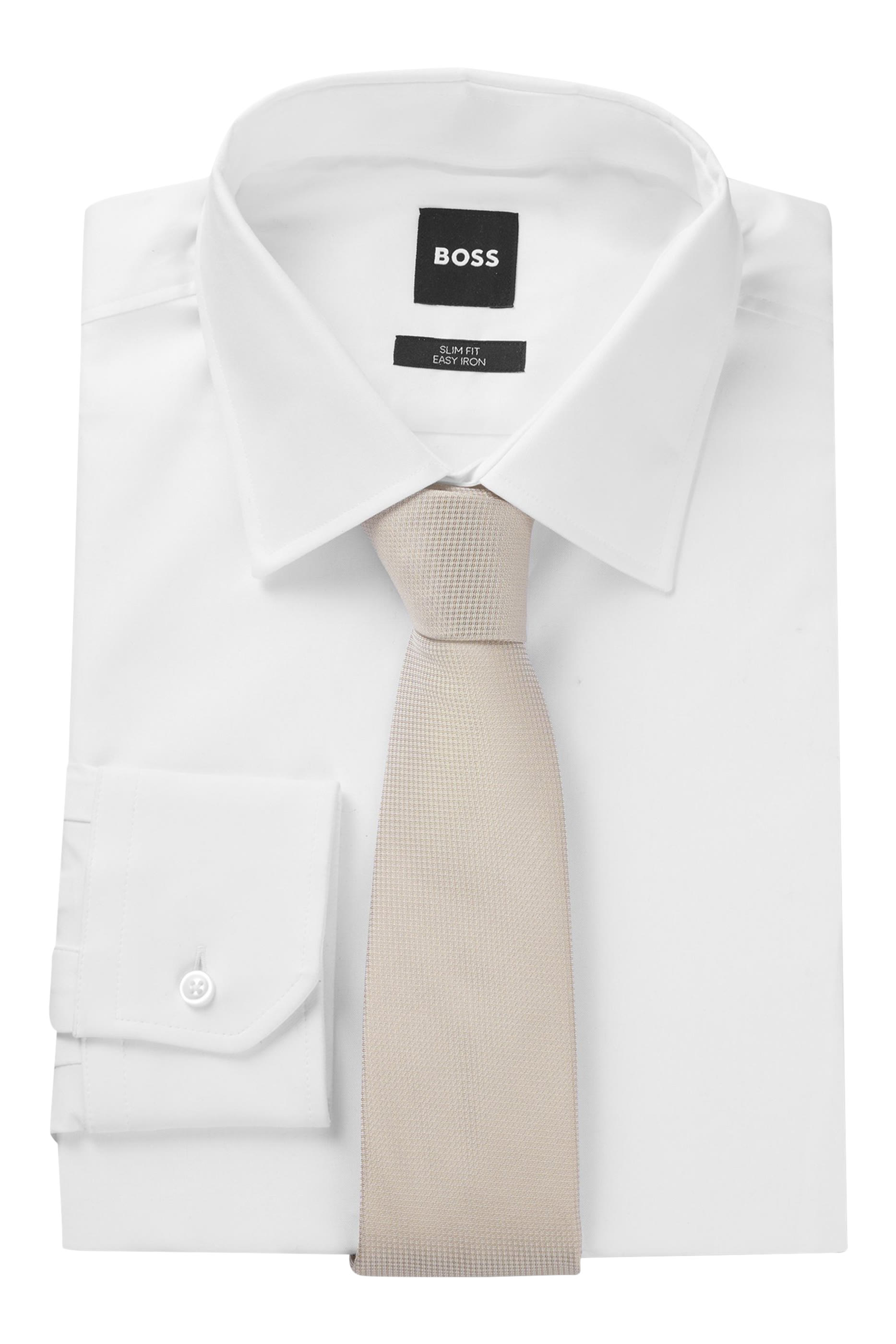 ربطة عنق بنمط جاكار صغير