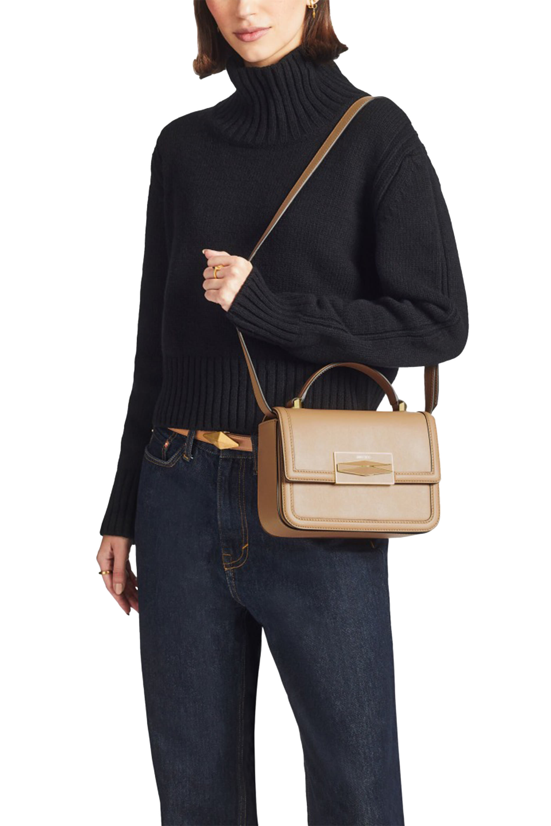 حزام دياموند بمشبك جلد عجل