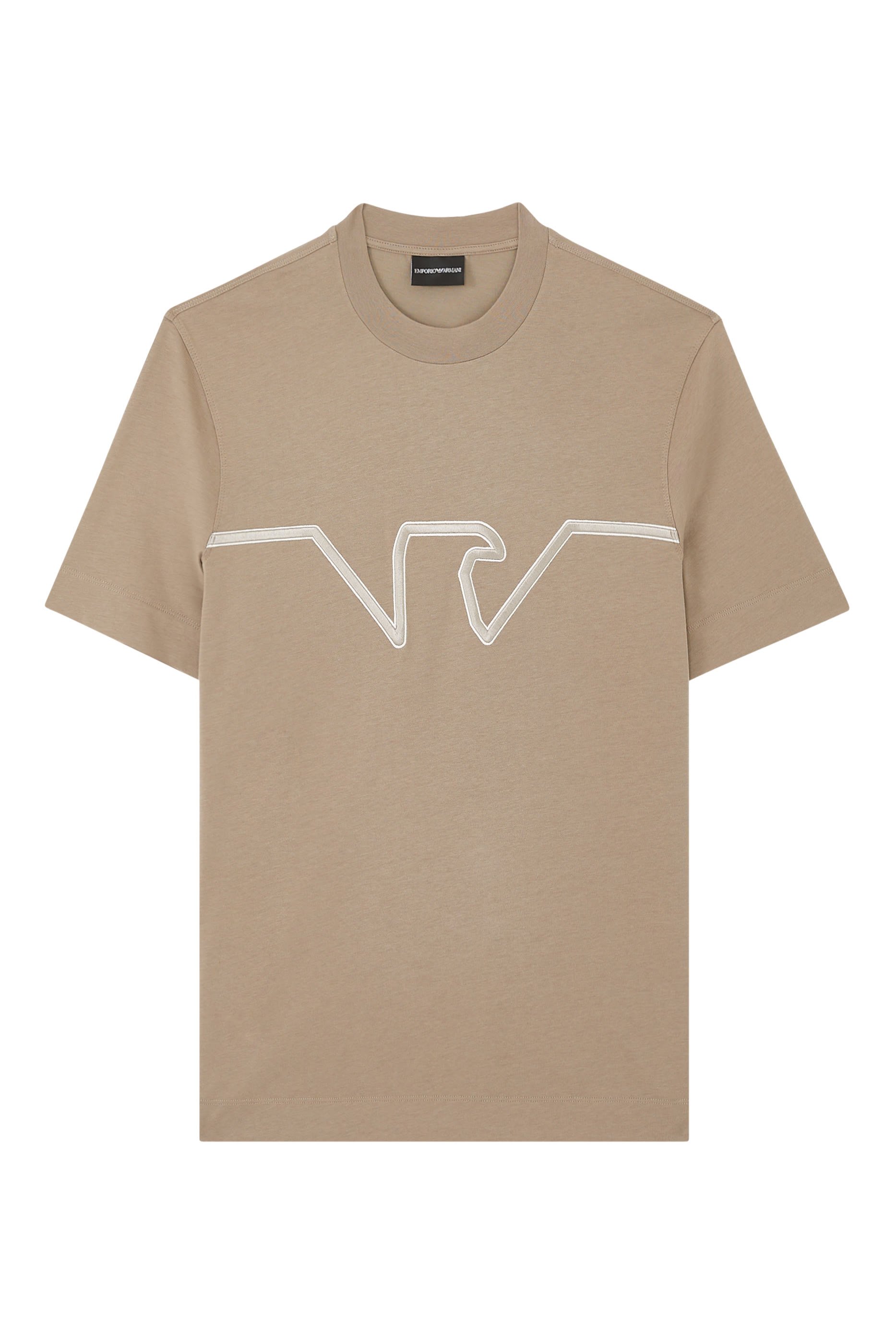 تيشيرت بشعار الماركة بحجم كبير