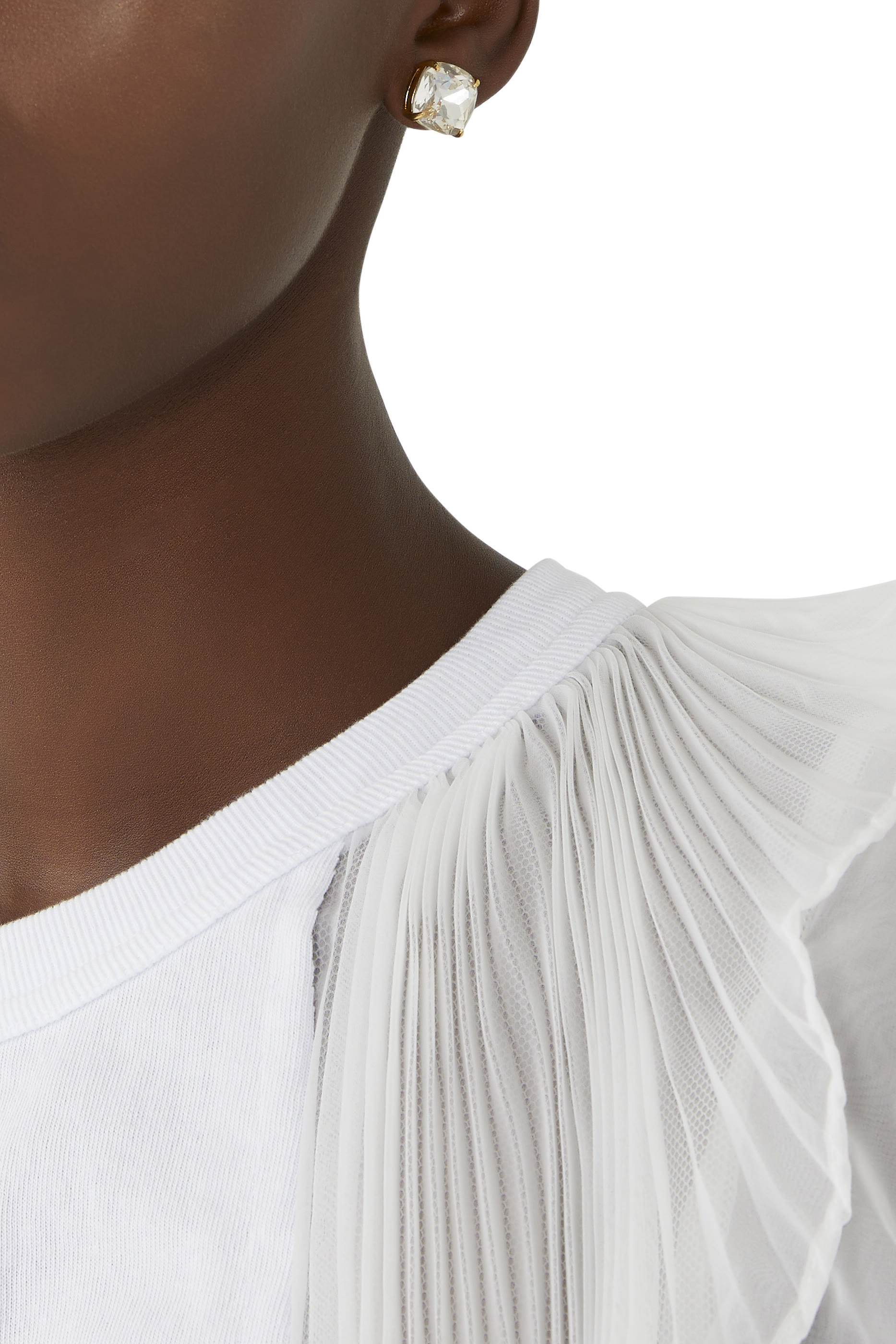 أقراط مربعة صغيرة