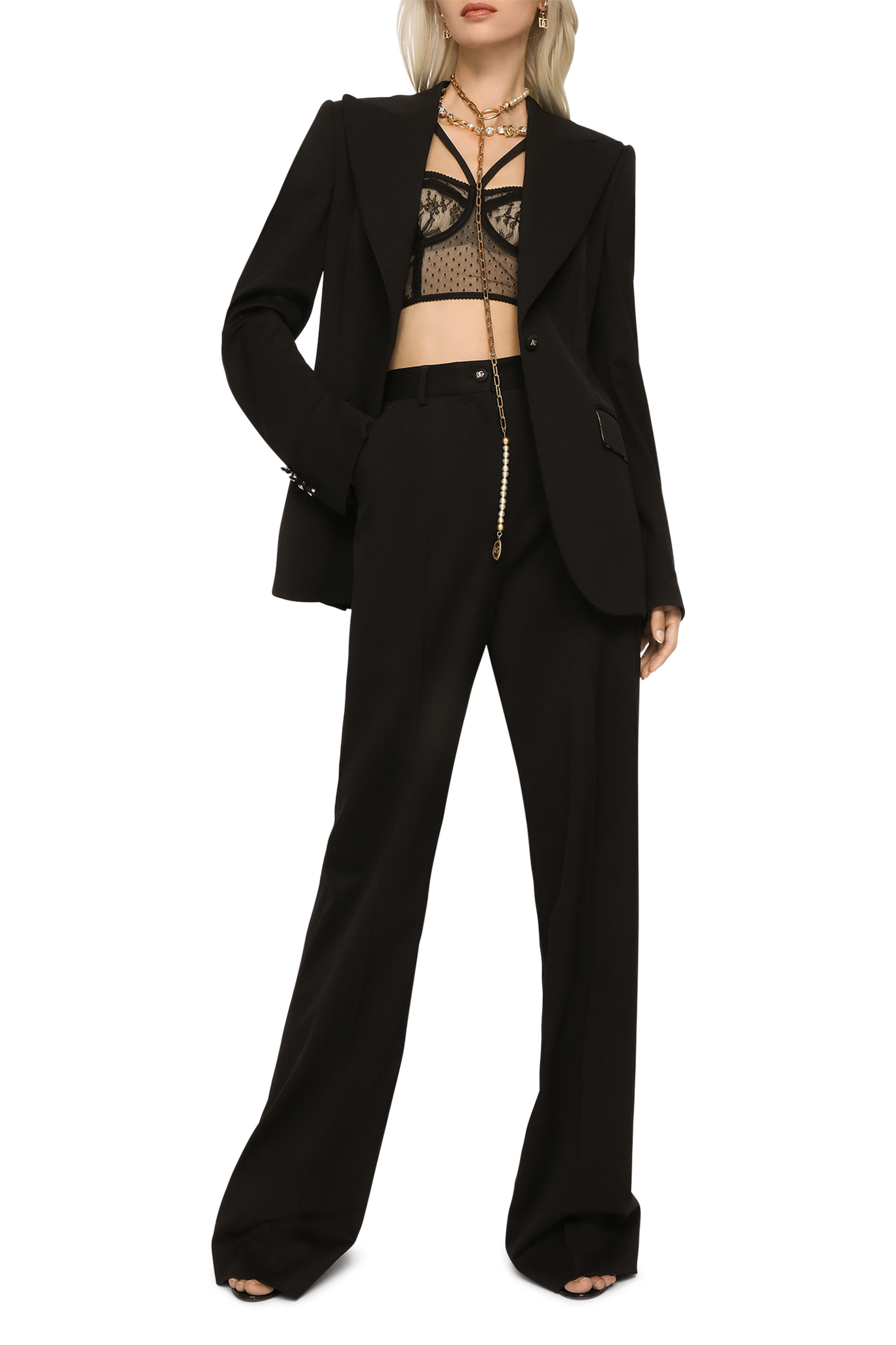 بنطال كاباردين بالازو