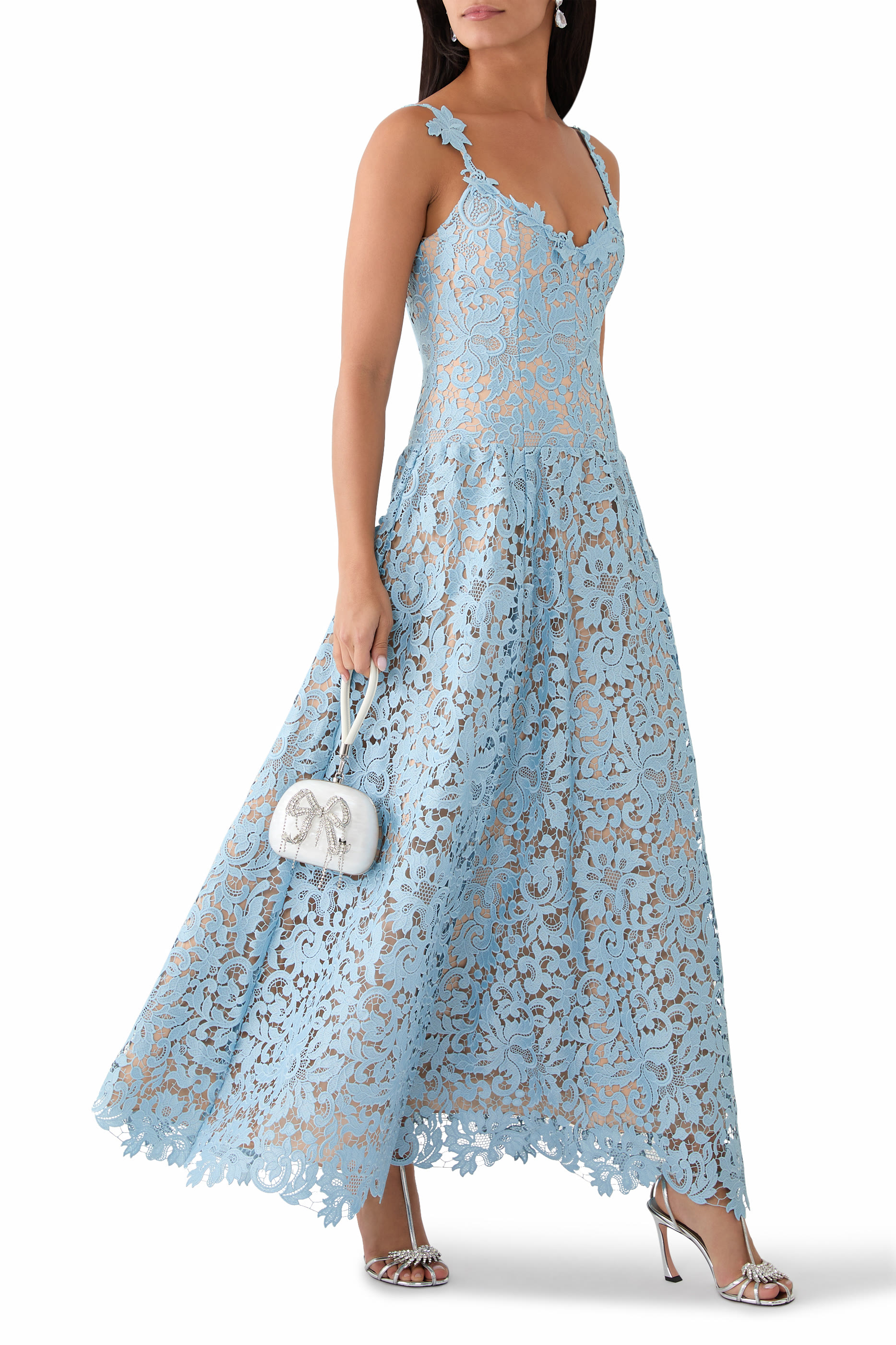 فستان أنابيلا بخصر منخفض