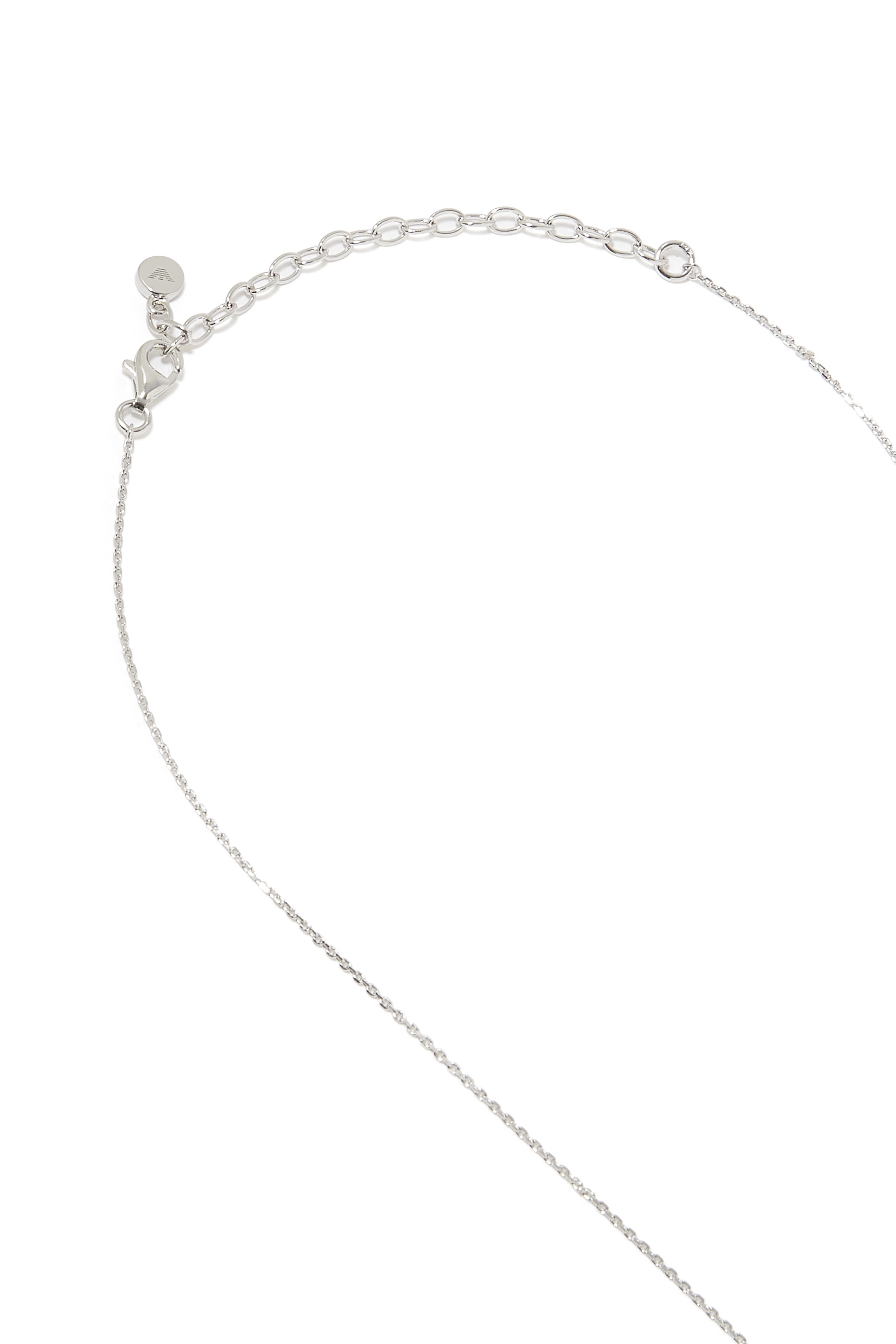 قلادة بدلاية دائرية بشعار الماركة