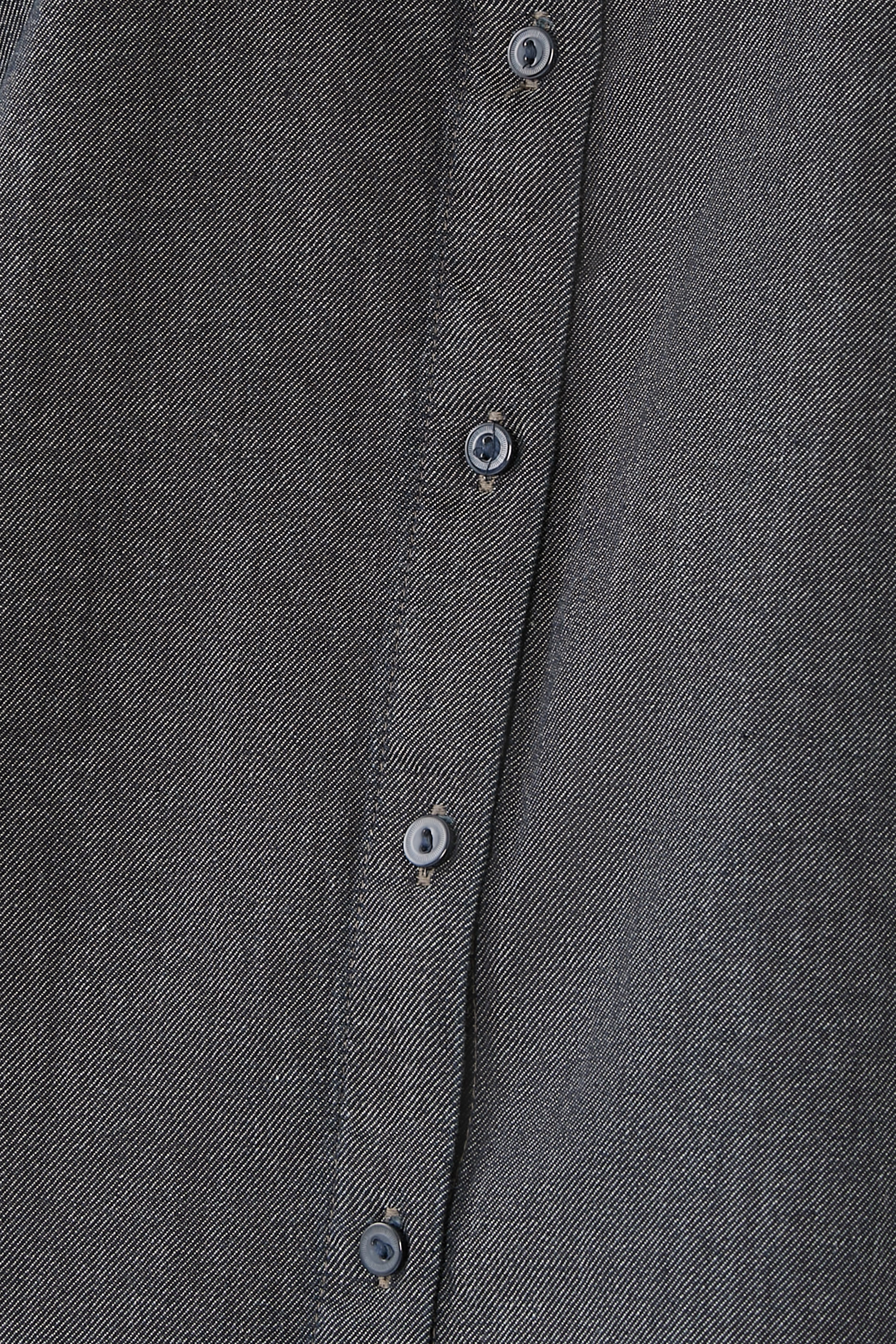 قميص بقصة مريحة بلا أكمام قطن عضوي تويل