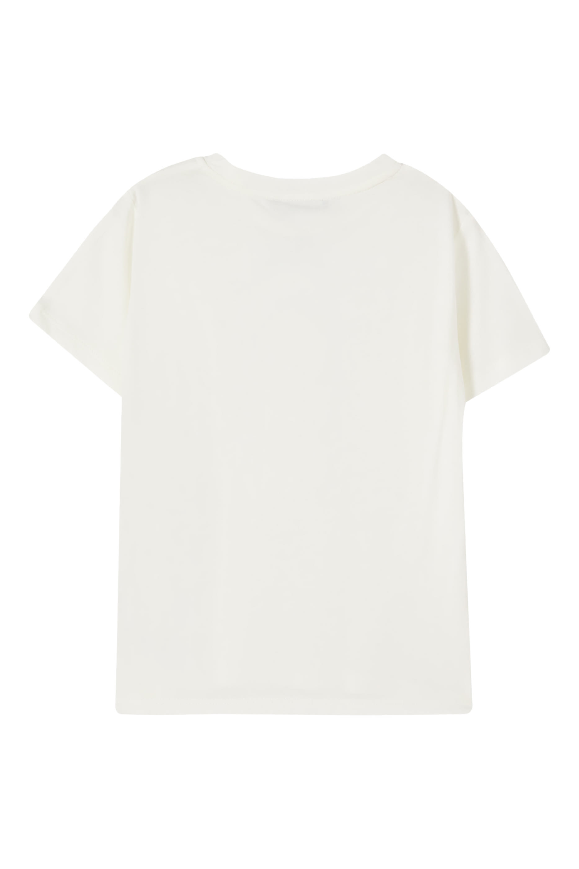 تيشيرت بطبعة شعار الماركة للأطفال