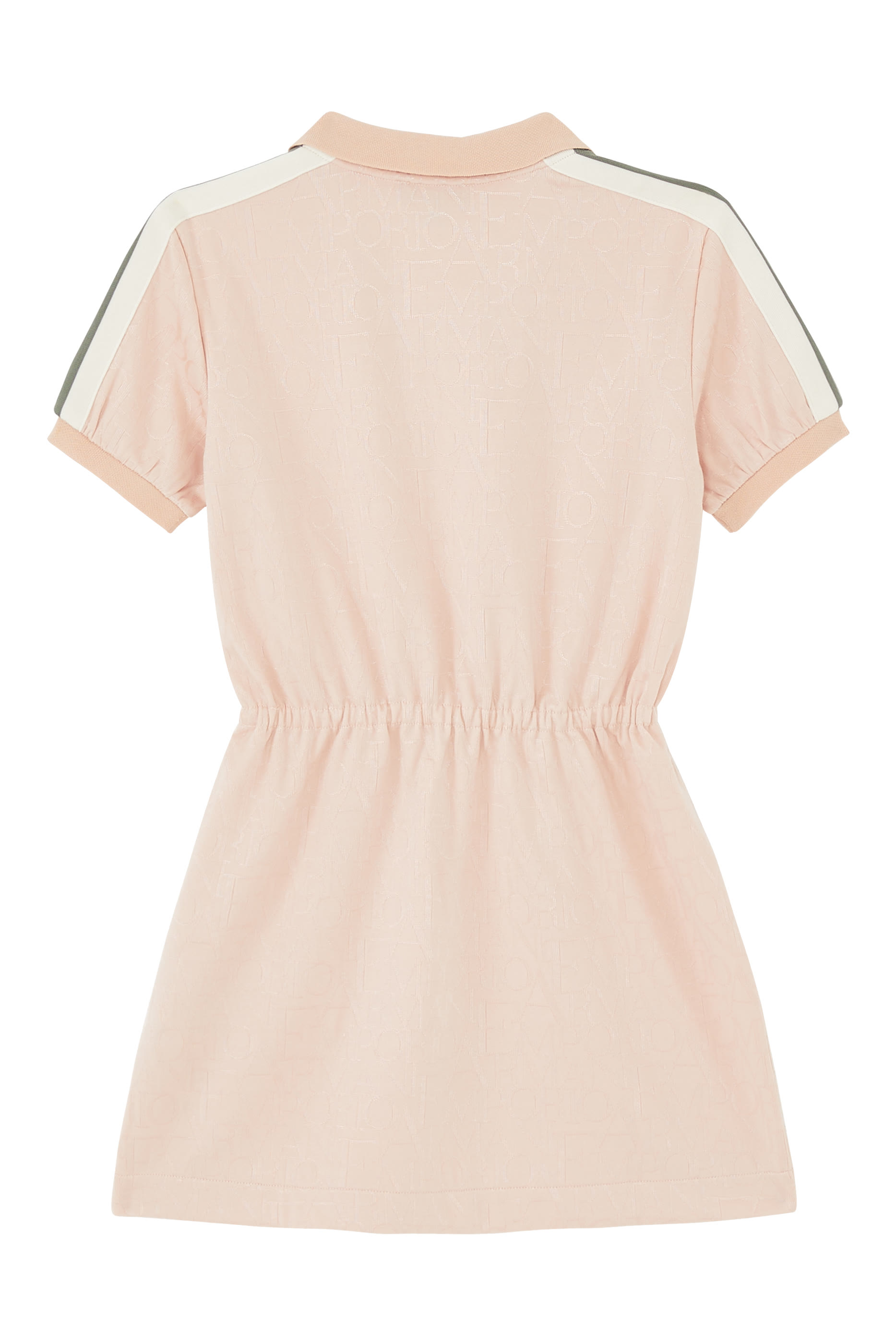 فستان بياقة بخصر مكشكش للأطفال